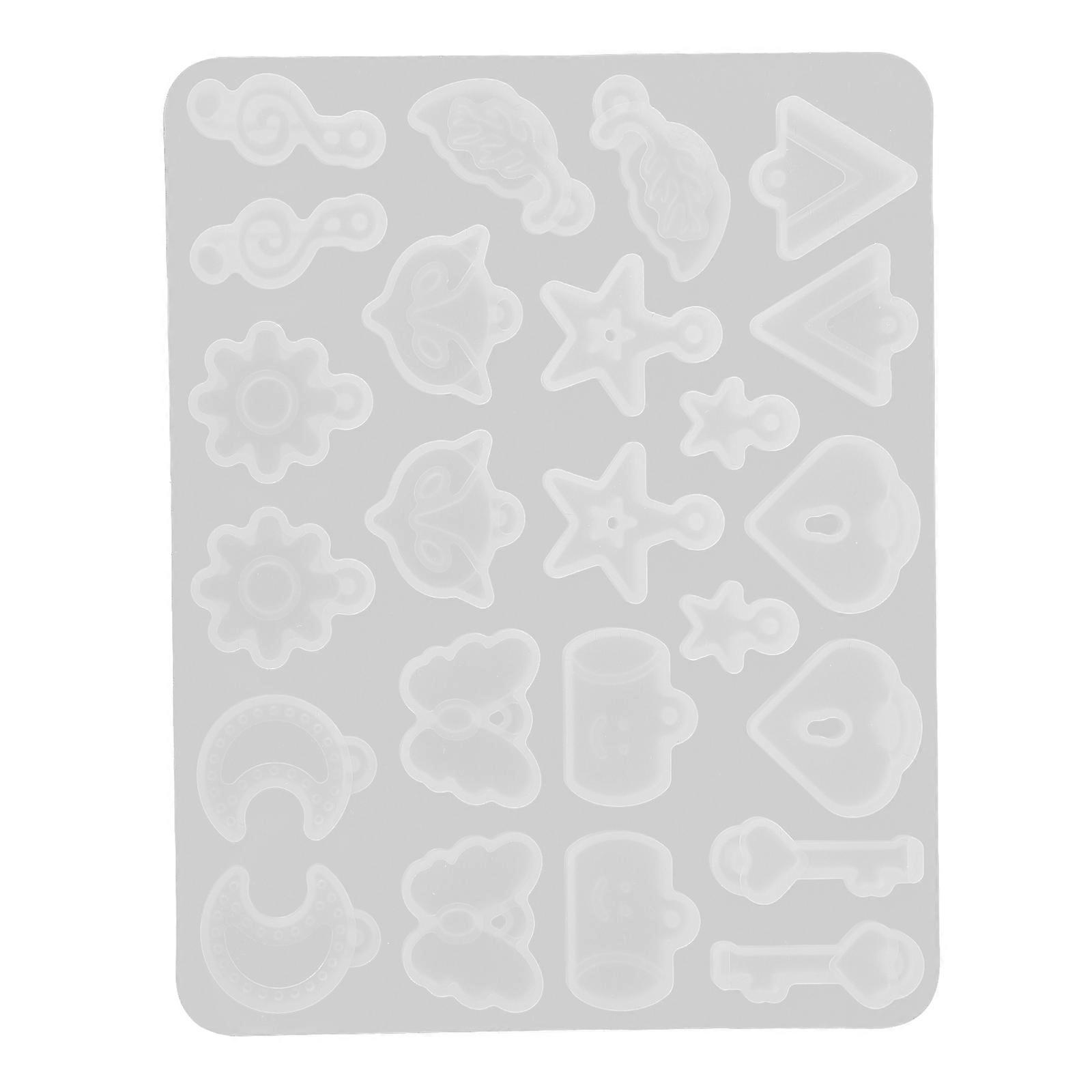 Non Stick Mold for DIY Jewelry Making – Pendant, Earring & Charm Casting – Beginner & Professional Friendly Crafting Tool