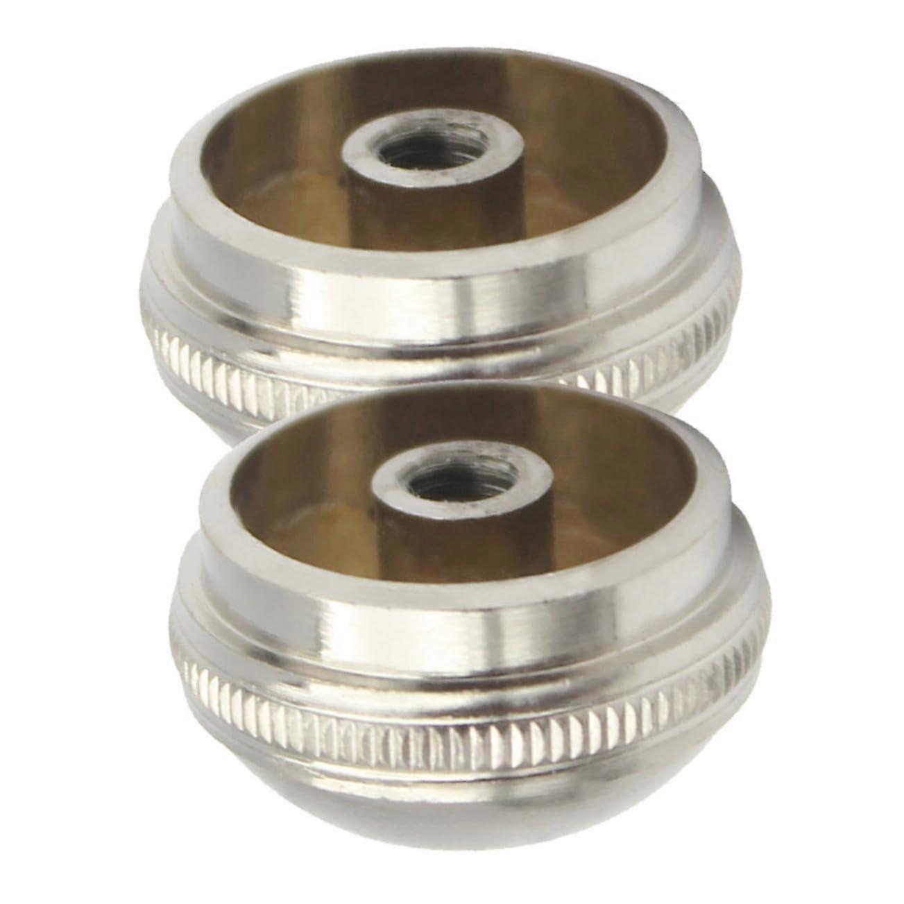 2 pieces flute head screw cap replacement parts for woodwind instruments