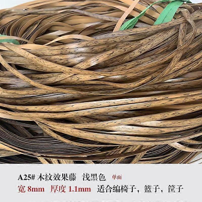 1 Roll Synthetic Wicker Repair Kit For Patio Furniture Diy Faux Rattan Strips For Chairs And Tables Fix Cracks Breaks And Discoloration