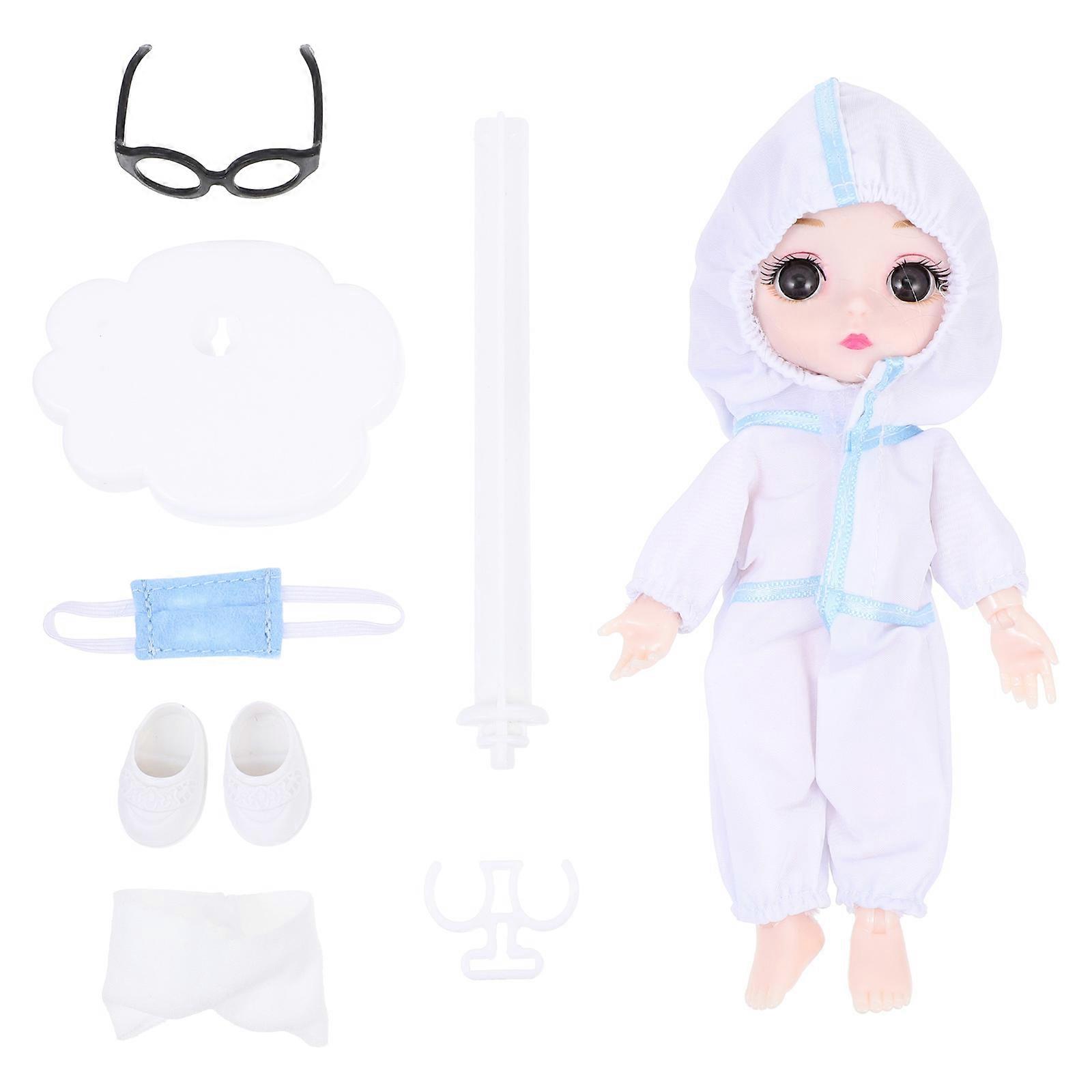 Lovely Nurse Design Doll Toy For Children And Kids In Assorted Color With Companionship 1Pack