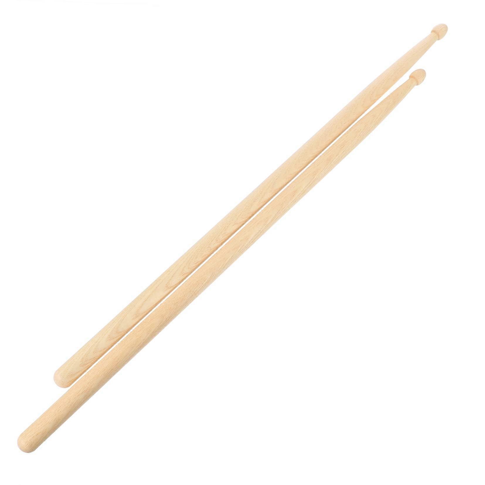 1 Pair Walnut Wood Drumsticks Professional Drum Sticks for Beginners, Comfortable and Practical Accessories for Drummers and Percussion Enthusiasts