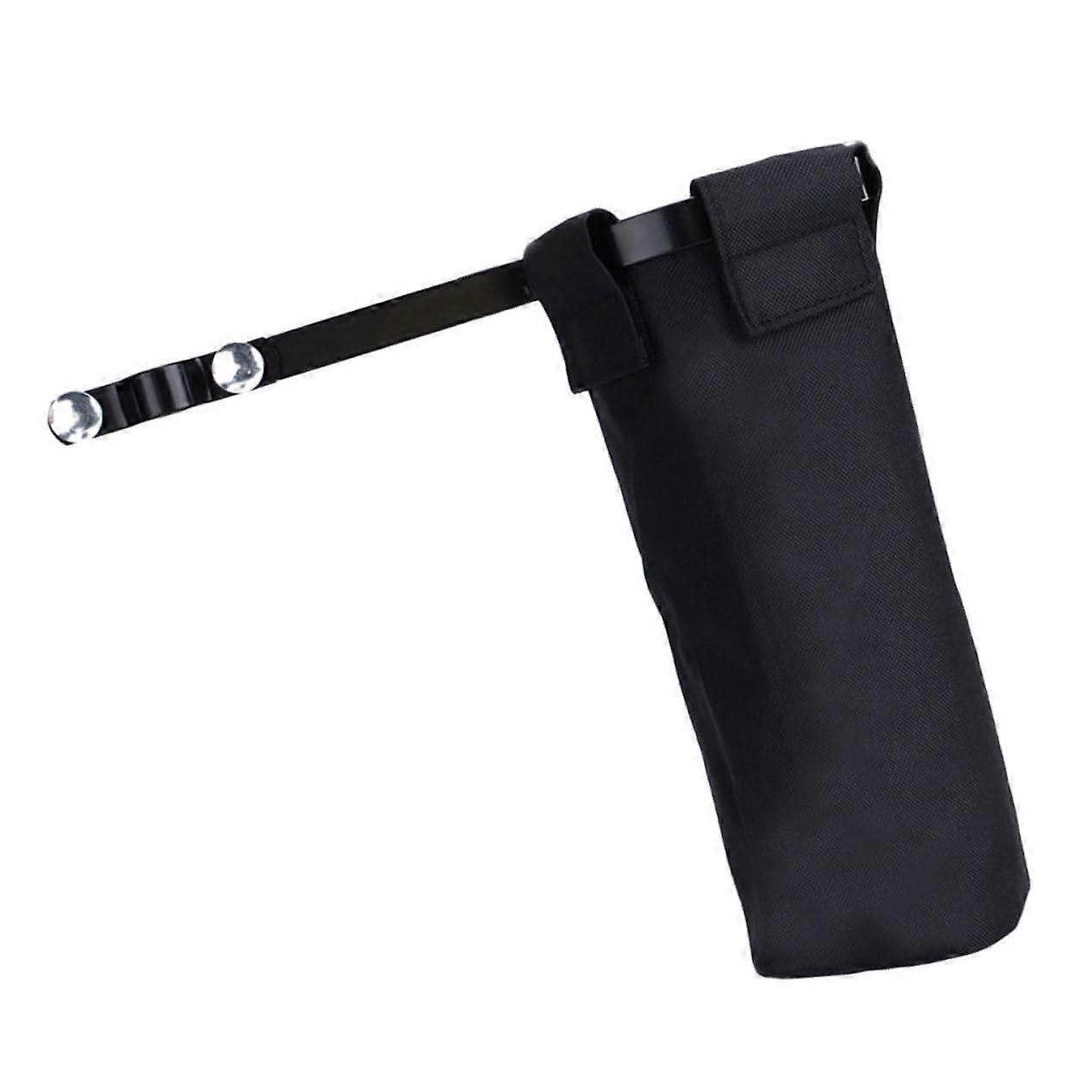 1satz Drumstick Holder Portable Mallet Bag for Drumsticks Storage Adjustable Mounting Screws Durable Design