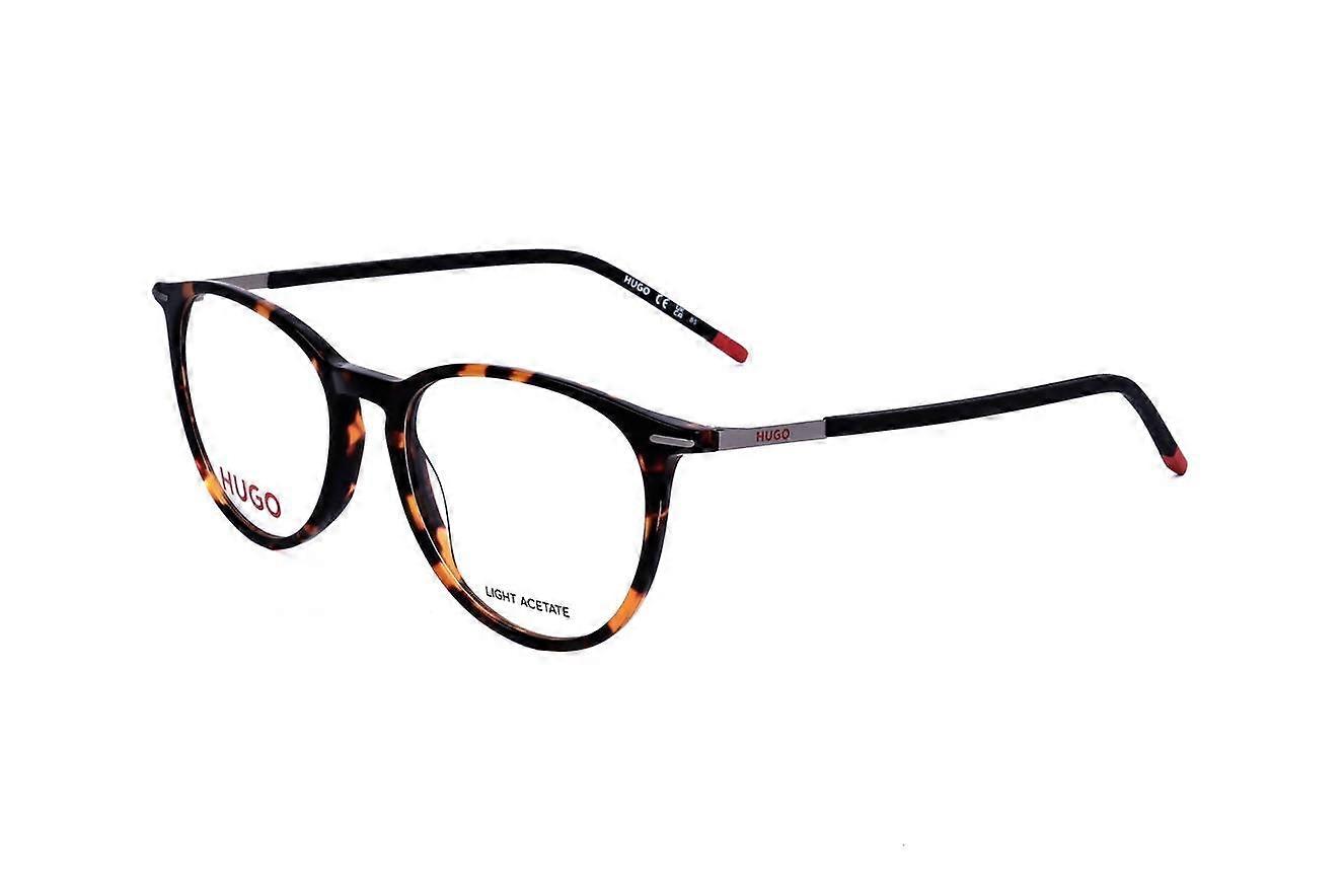 Eyewear Frames Hugo HG 1233 0UC RED HAVANA 48/16/135 MAN