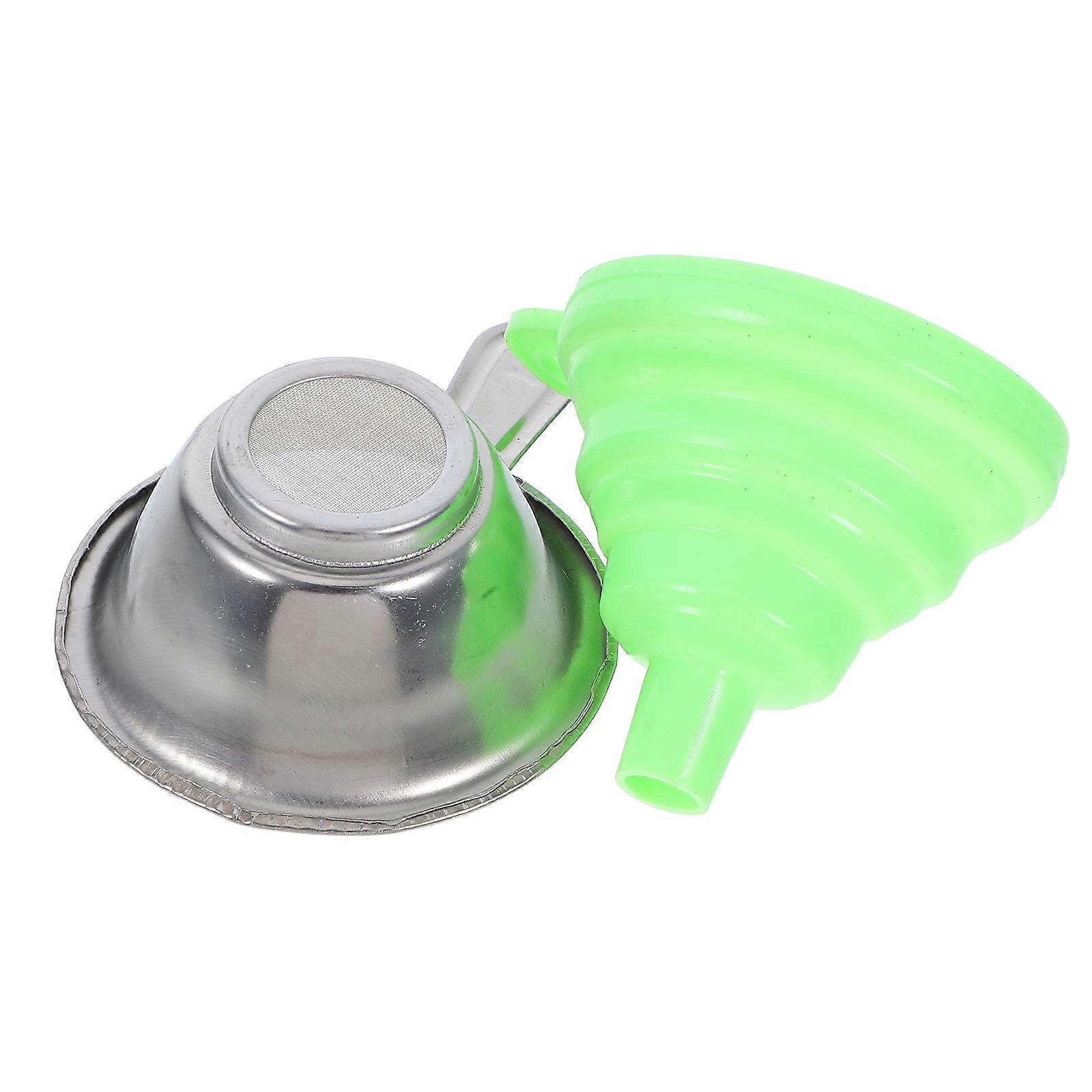 DLP Funnel Resin Transferring Set for 3D Printer Accessories with and 7.8x7cm Size Ideal for Laboratory Use Includes 2Set