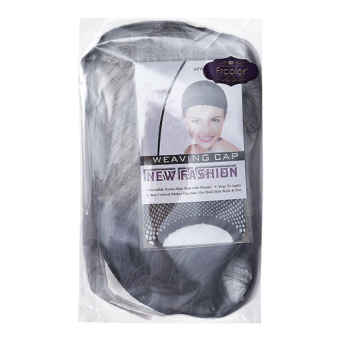 Cosplay Wig With Bangs In Grey Color For Ladies Perfect For Parties And Daily Life 13.8 x 3.9 x 0.8 Inch 1Pcs