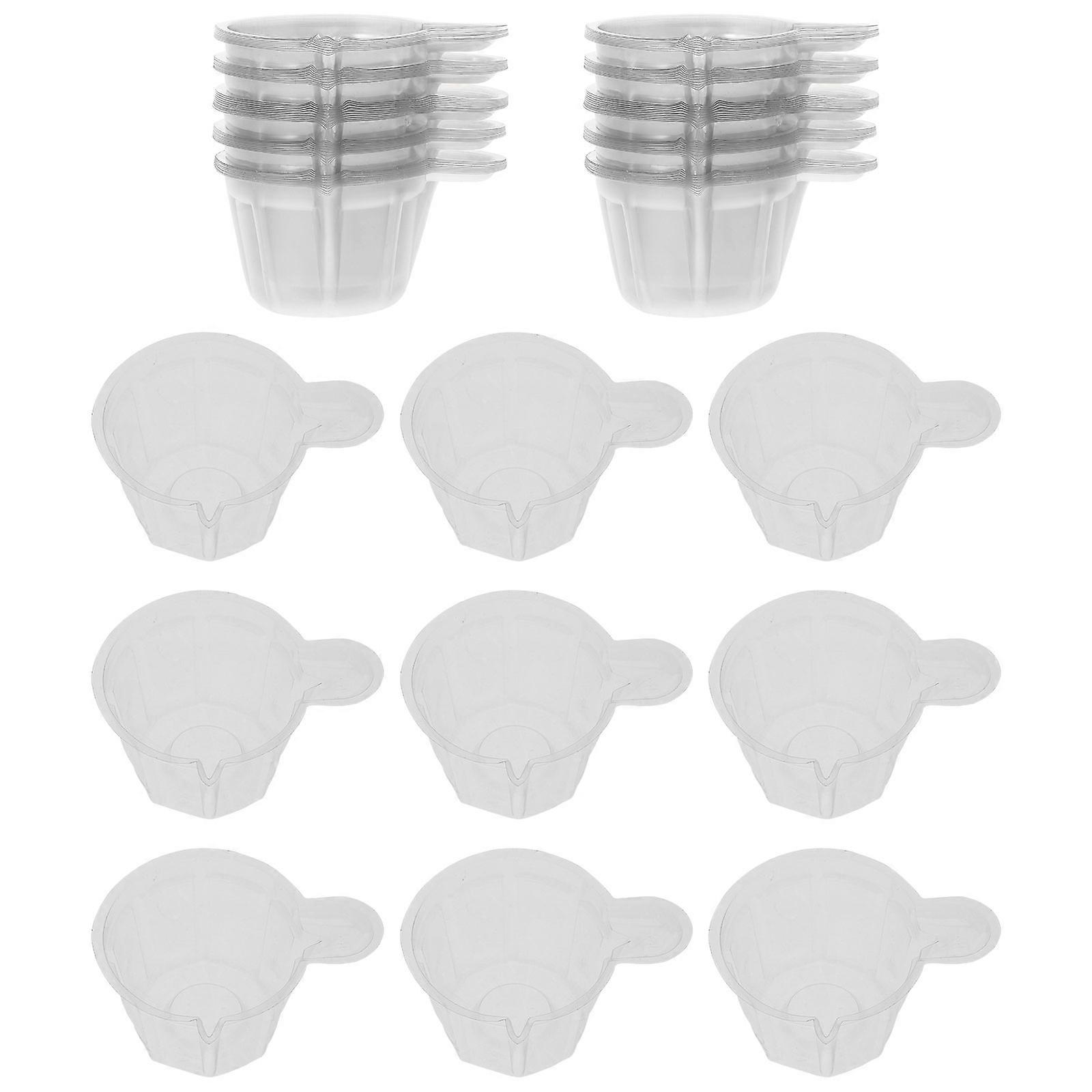 200Pcs Pigment Mixing Cups Nonstick Containers Holder for DIY Glue Tools