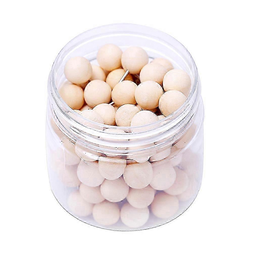 Drawing Pin Diy Decorative Round Thumbtacks for Poster Hanging Note Attachment Office Workers 100Pcs