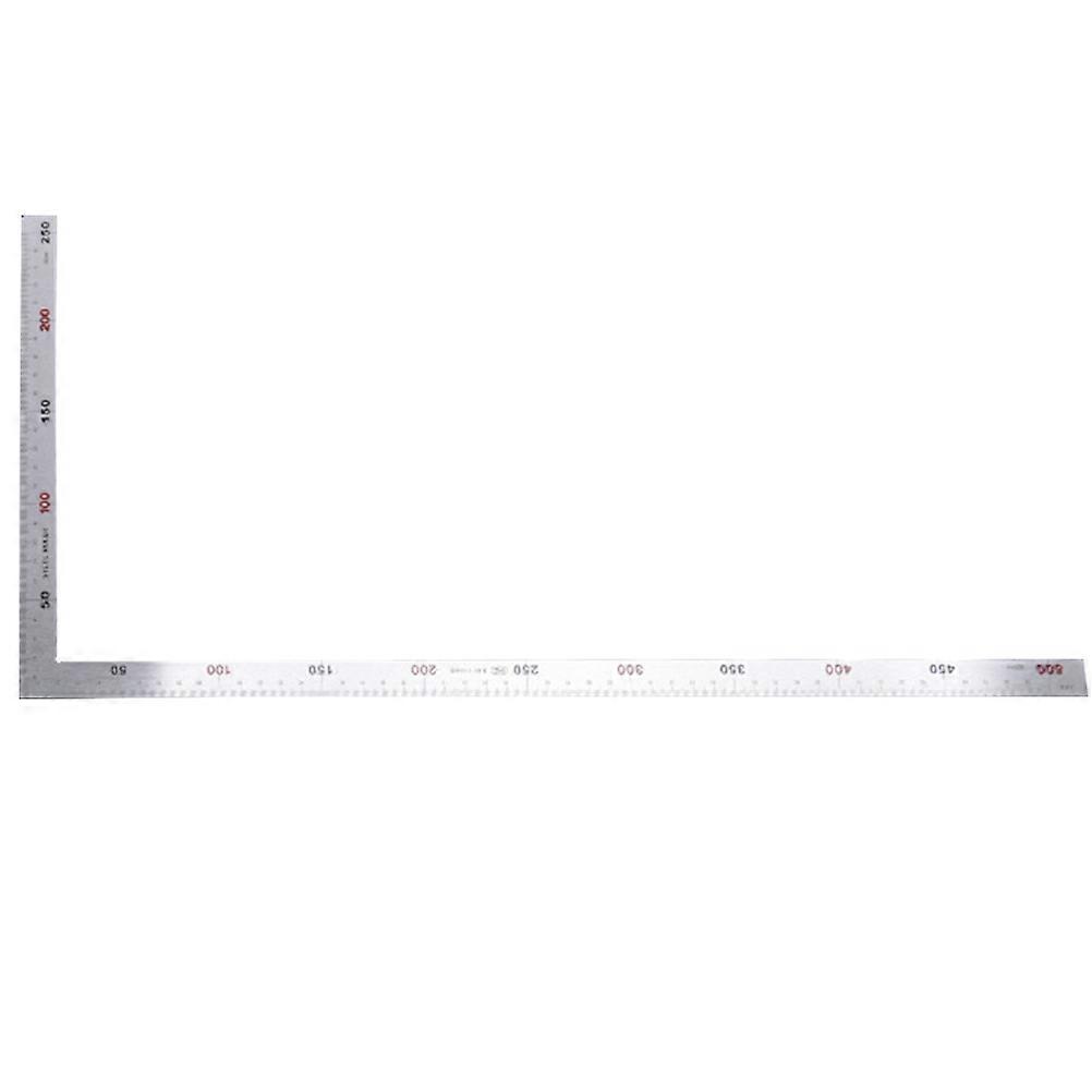 Stainless Steel 90° Angle Ruler for Measurement Carpenter Tool Compact Size Lightweight Portable