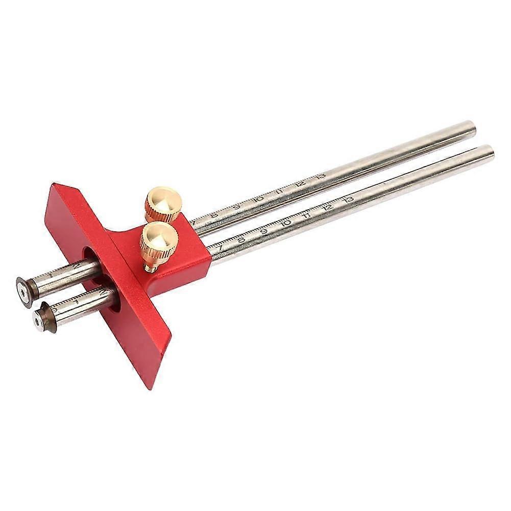 Doubleheaded marking gauge, blade type, doubleheaded marking gauge, pin marking gauge, woodworking marking gauge, woodworking tools