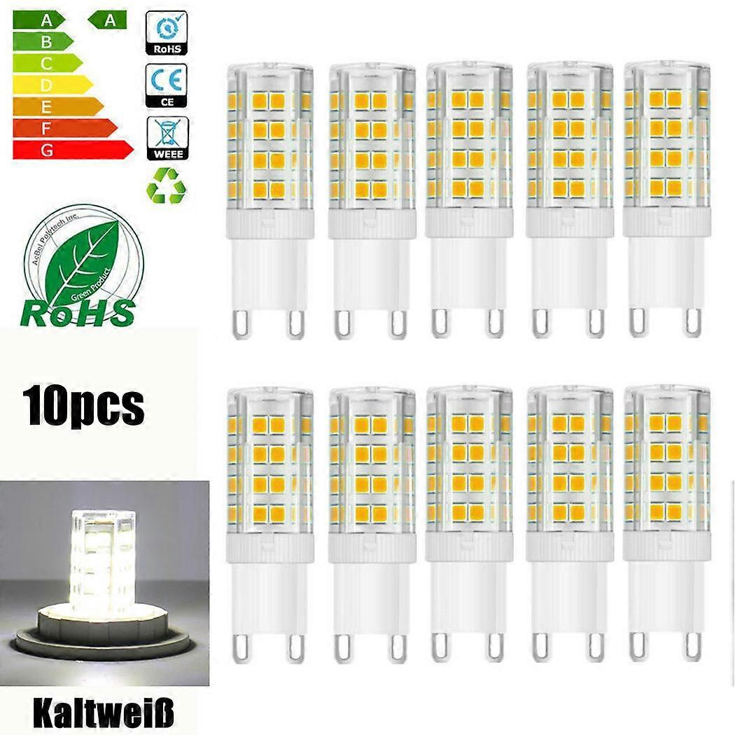 10 件 G9 LED 灯泡 5W 360 度胶囊灯 AC220V 更换卤素灯泡节能家庭照明