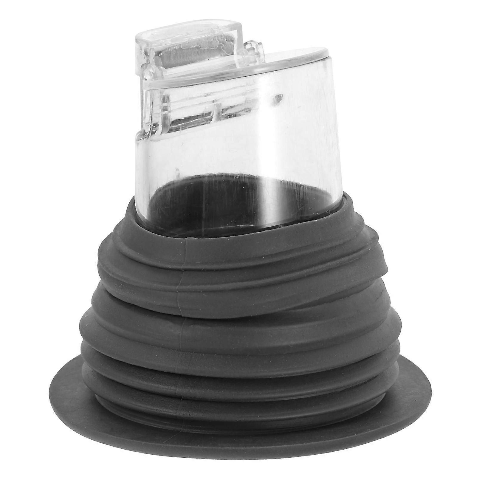 Drain Hose Washer Machine Sealing Plug Simple Design Sealing Function Gray for Kitchen Sink 6.00X6.00X5.00CM 1Set