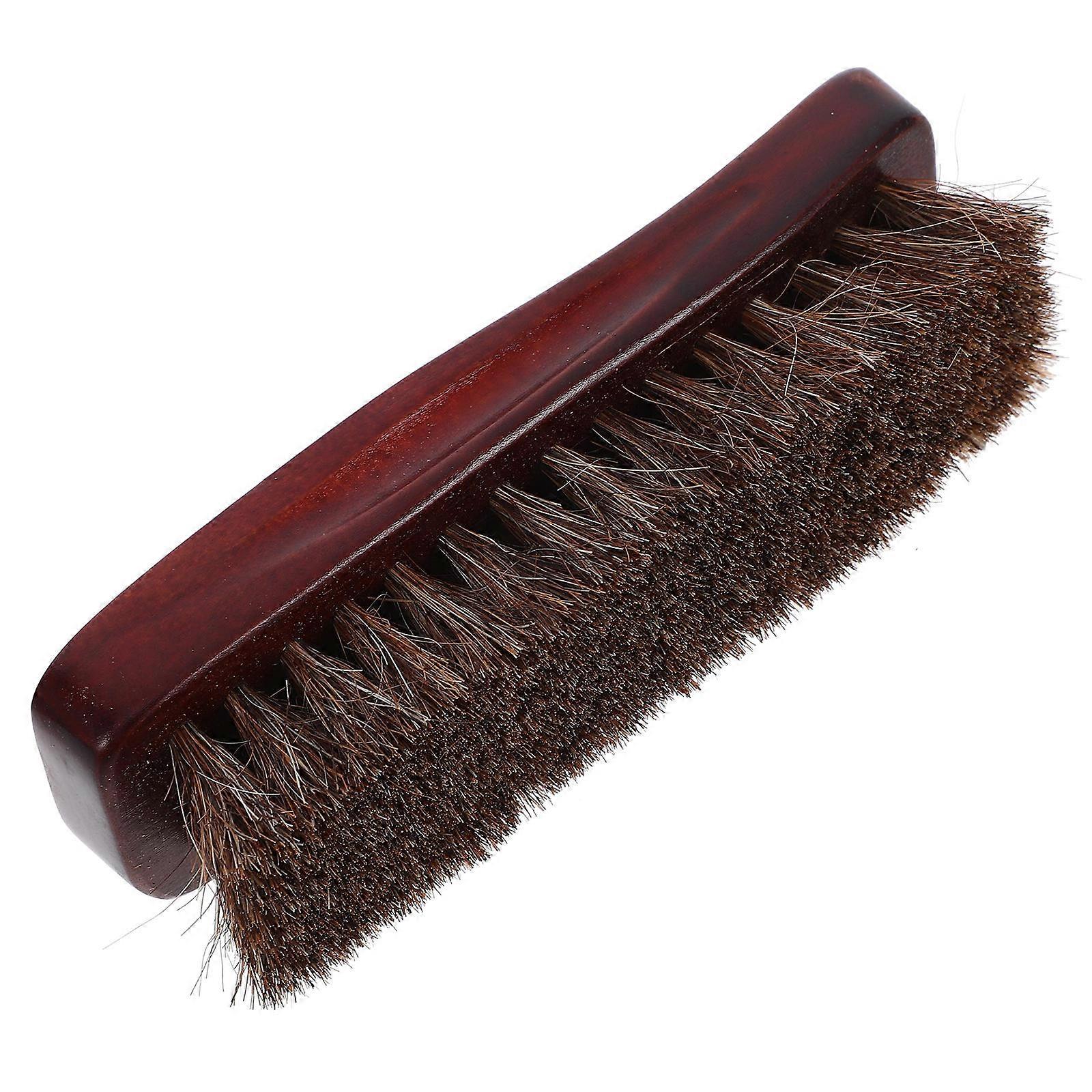 Here's a refined and engaging product description based on your input:
**Wooden Shoe Polishing Brush with Soft Bristles – Gentle, Durable &