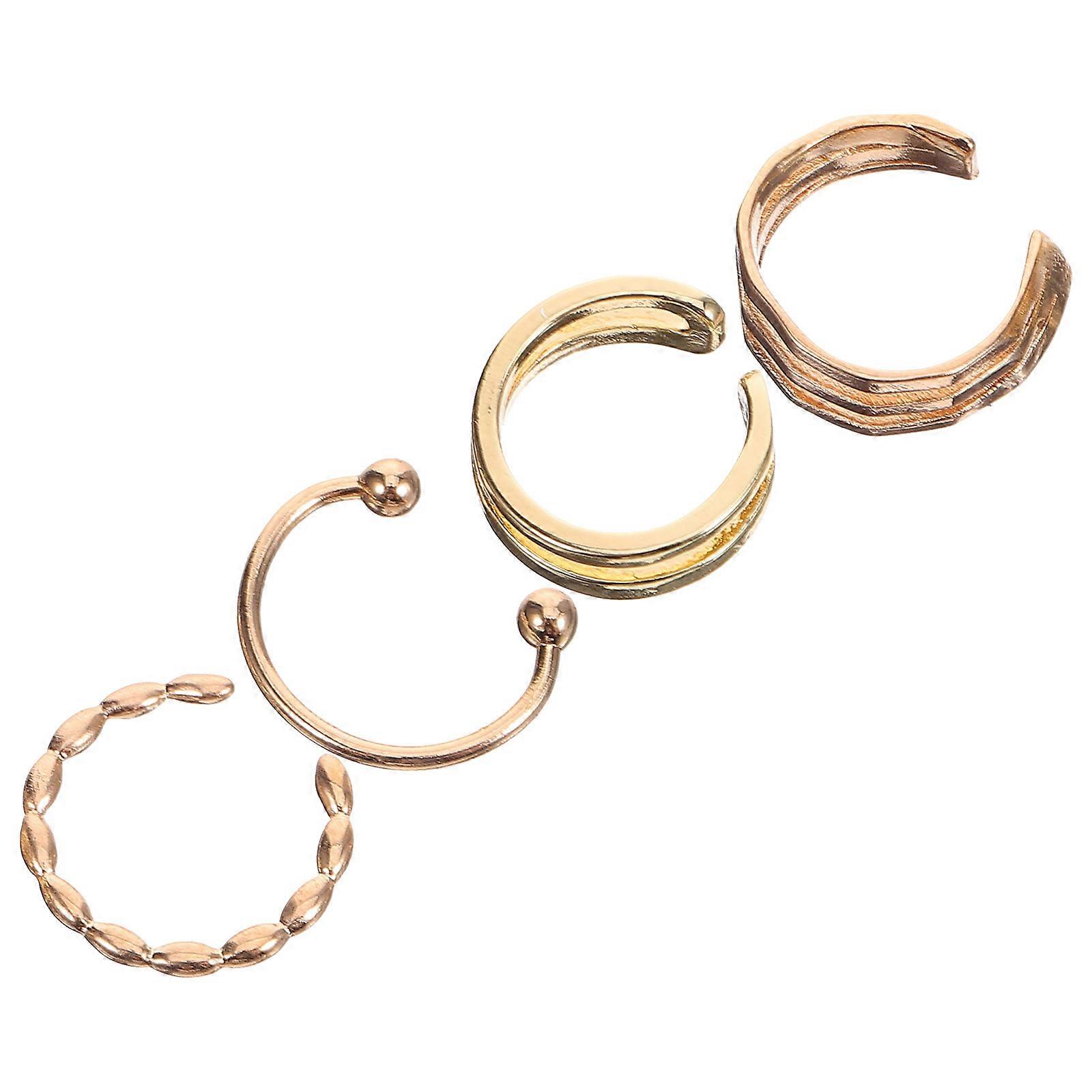 Chunky Ear Cuffs with , Suitable for Banquets and Parties