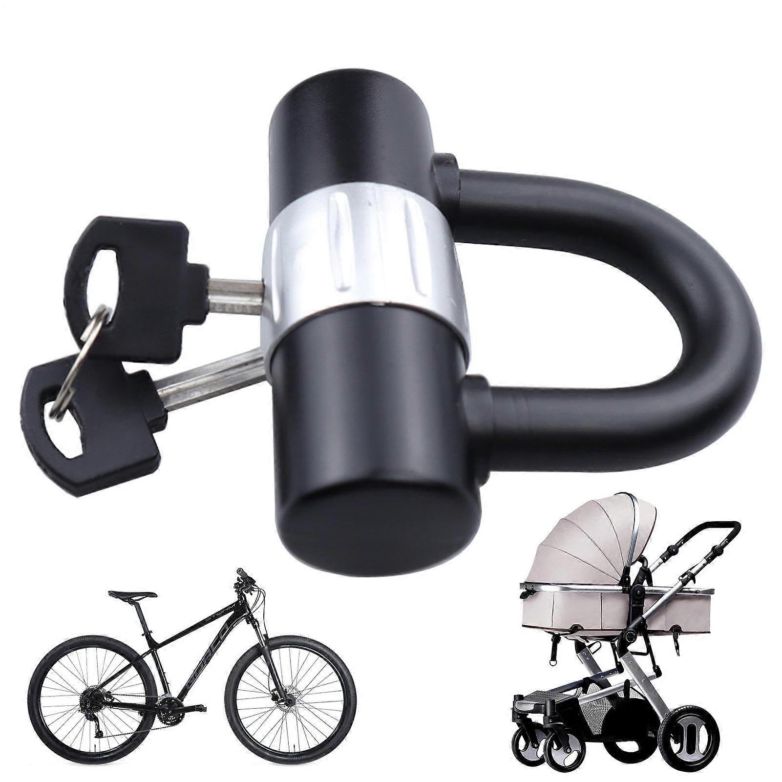 Motorcycle U Lock AntiTheft Disc Brake with Key Security Locks Antitheft for Motorcycle Outdoor Equipment Scooter