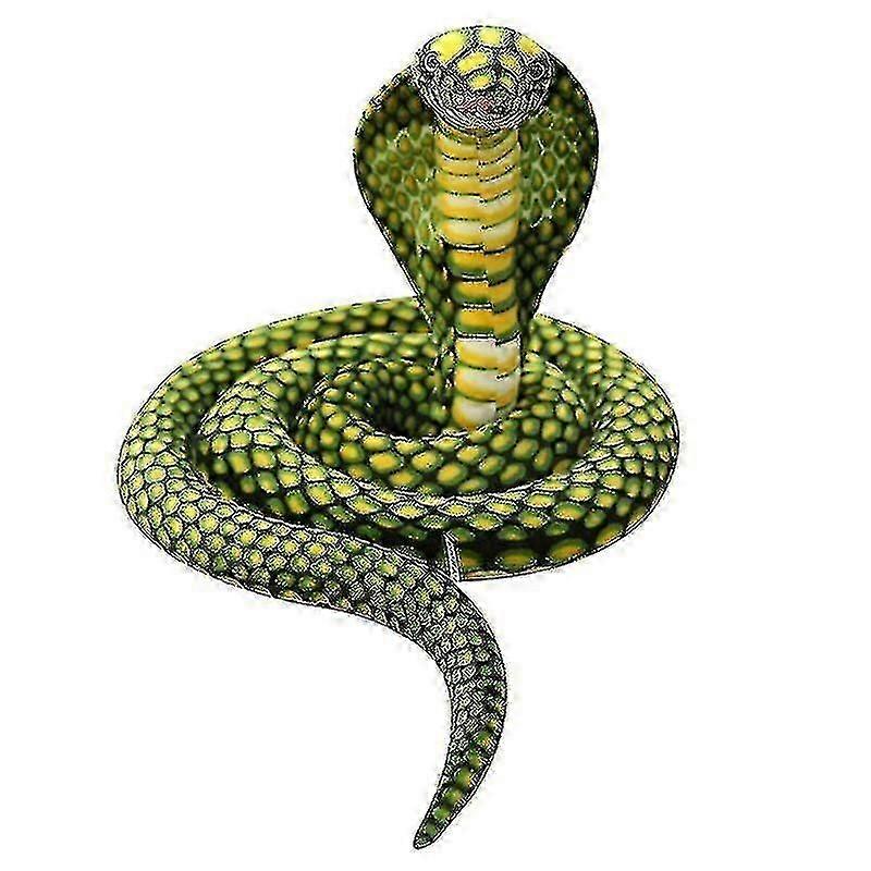 250cm Long Realistic Giant Cobra Snake Stuffed Animals Plush Toys Ns2