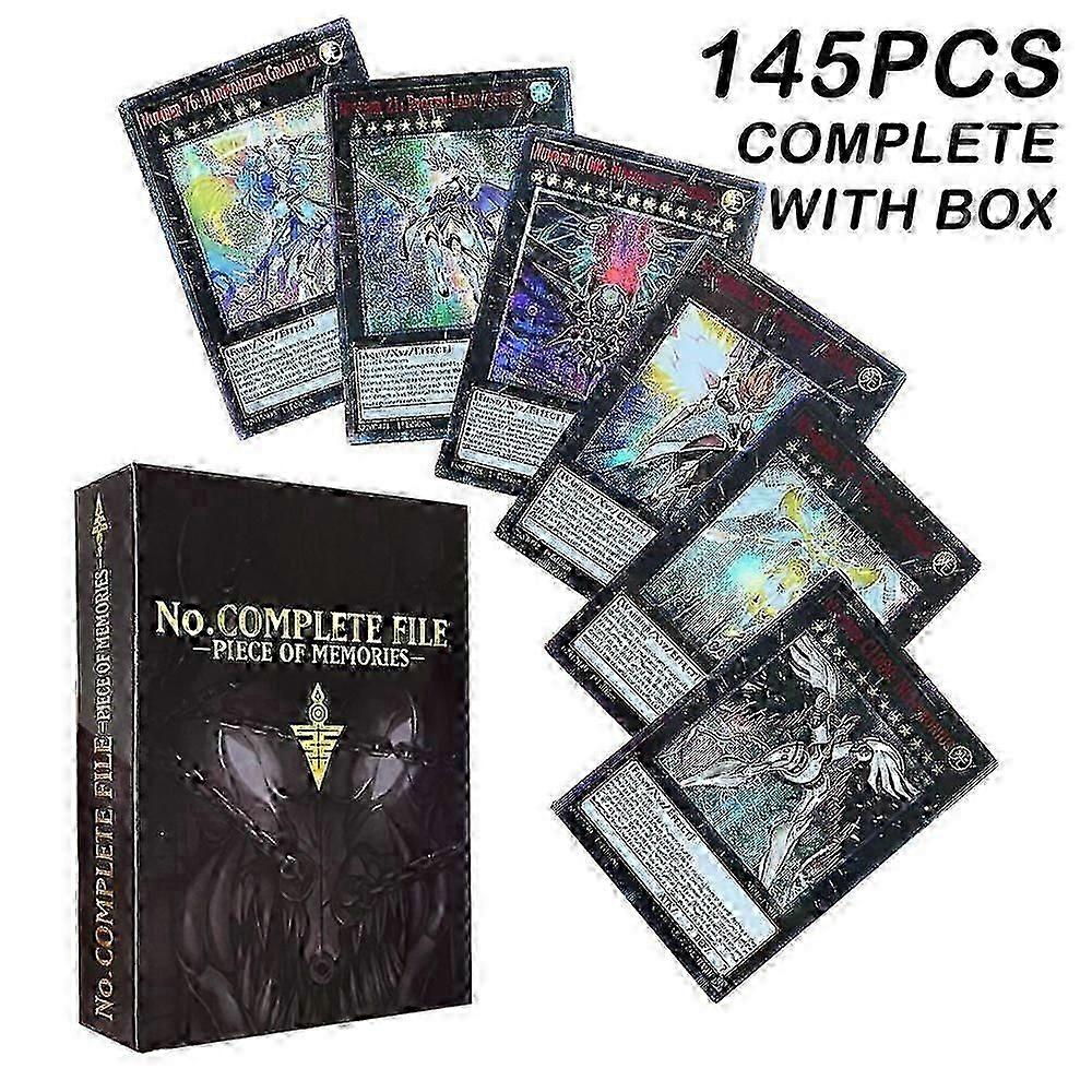 145 Pcs Yugioh Card English No.complete File Collection Piece Of Memories Yu Gi Oh Card Game