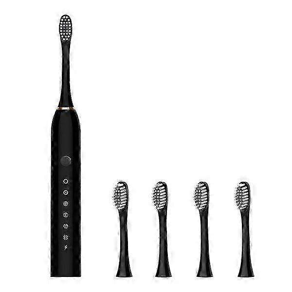 Toothbrush Set: 6 Modes Sonic Clean with Auto Timing Oral Care