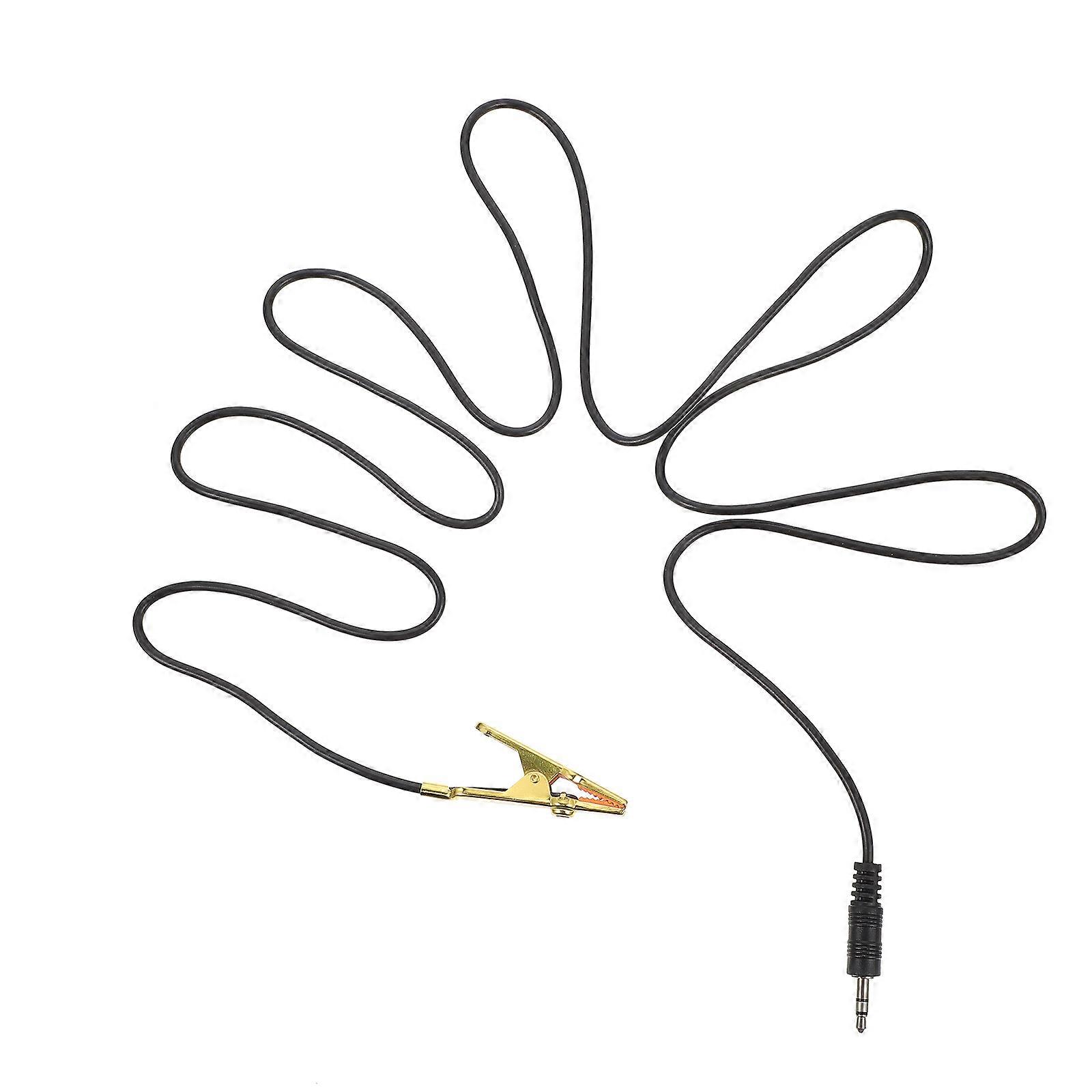 Black Metal Violin Pickup Clip for Music Instruments with Durable Cable and Great Antiinterference 4.5 inches