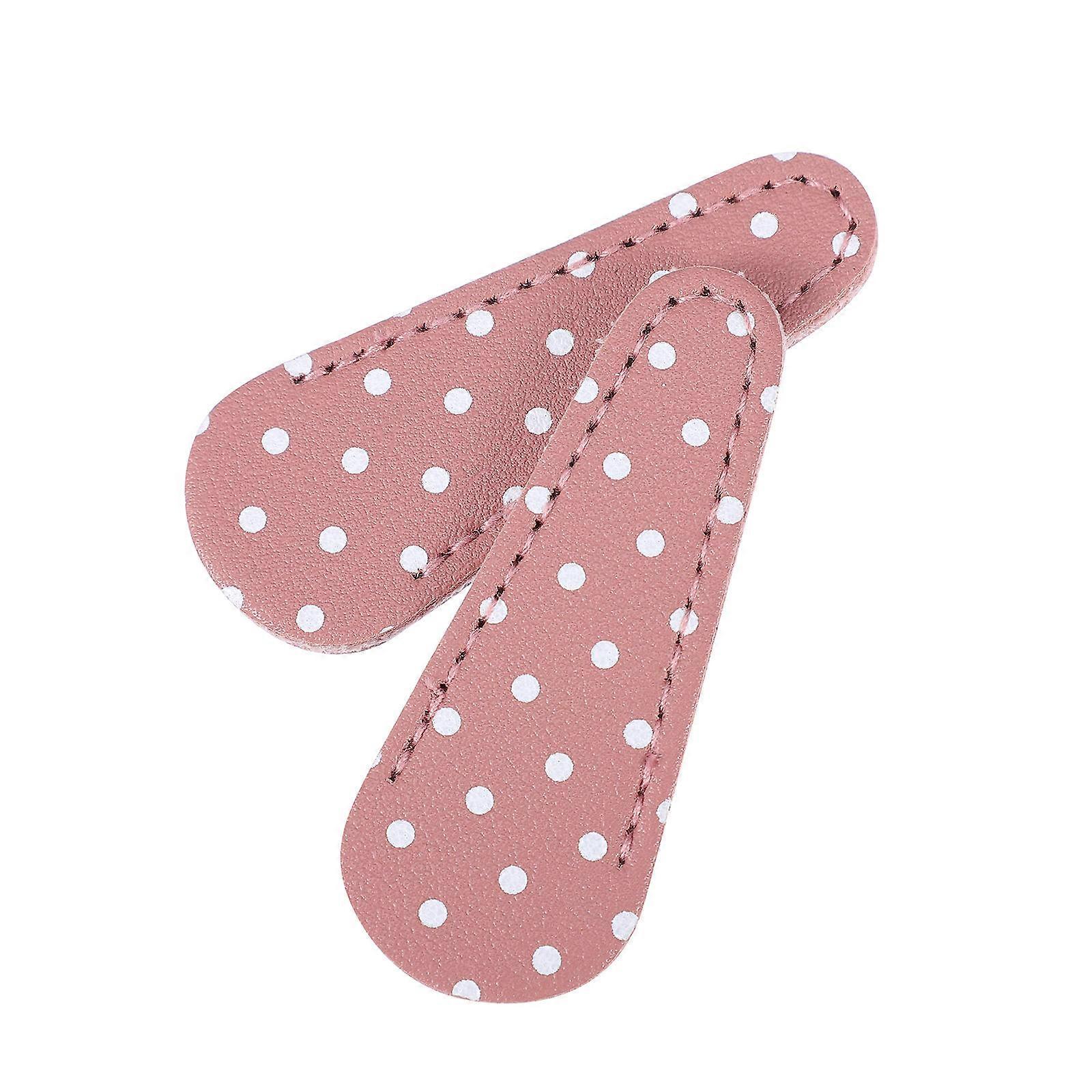 غطاء القص الواقي مصنوع من النساء والحرفيين نمط النقاط البيضاوية 2 قطعة