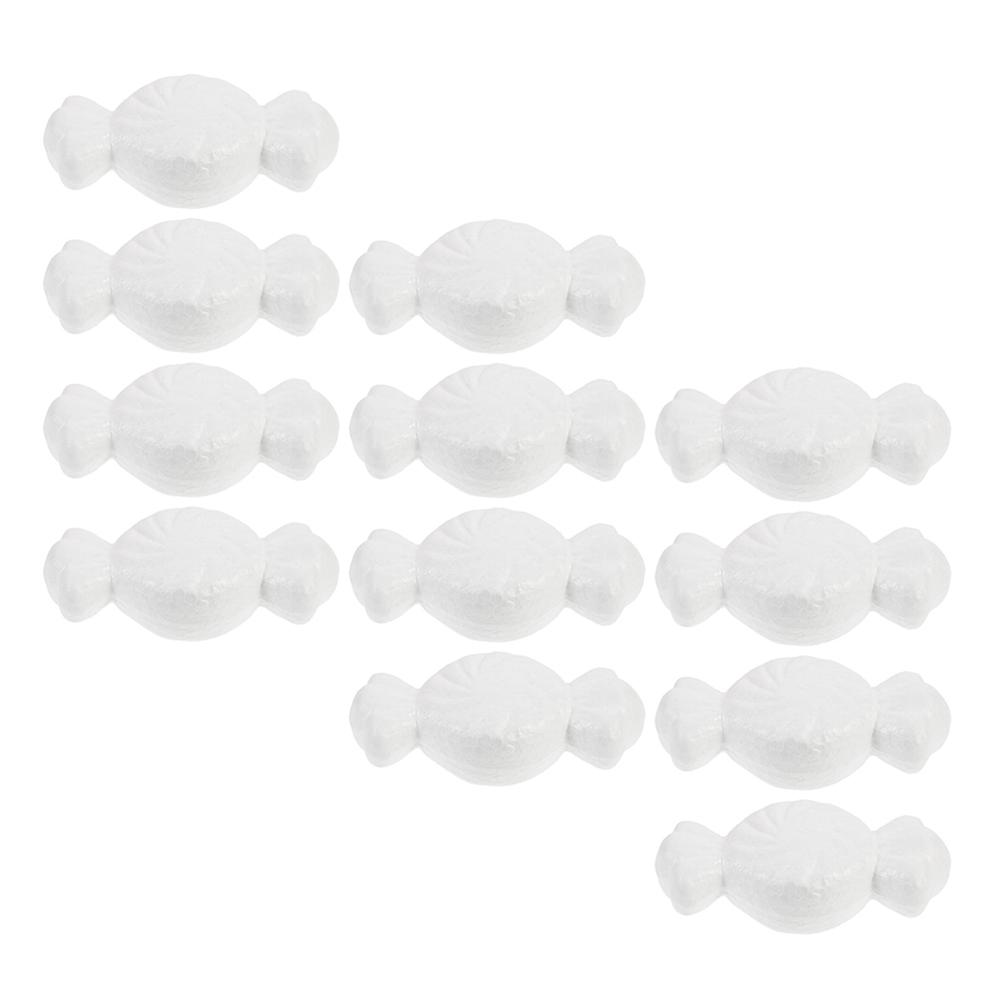 12Pcs White Candy Molds For DIY Decoration Perfect For Christmas Parties Suitable For Children