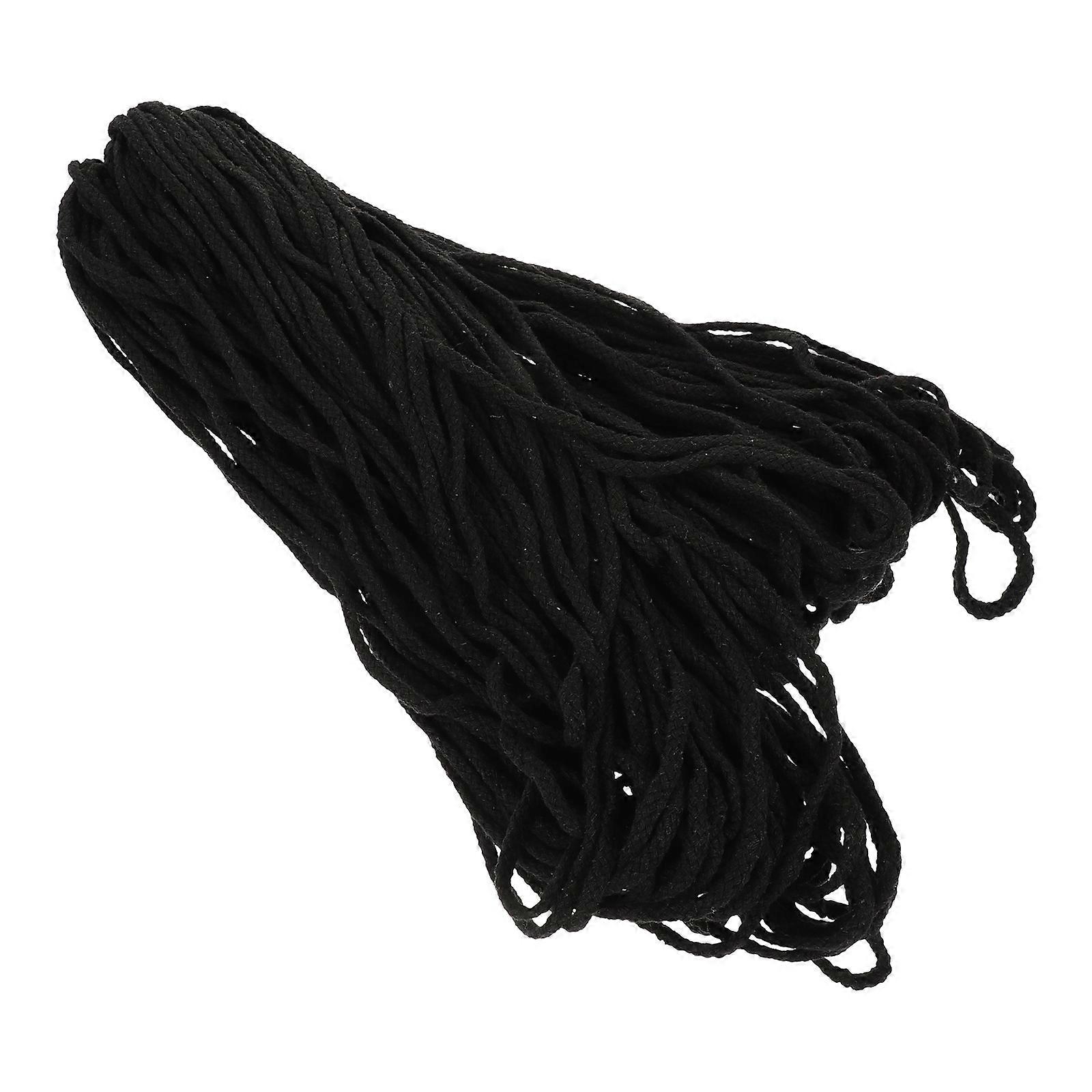 1 Roll of Hand Woven Rope for DIY Clothesline Tapestries and Woven Bags