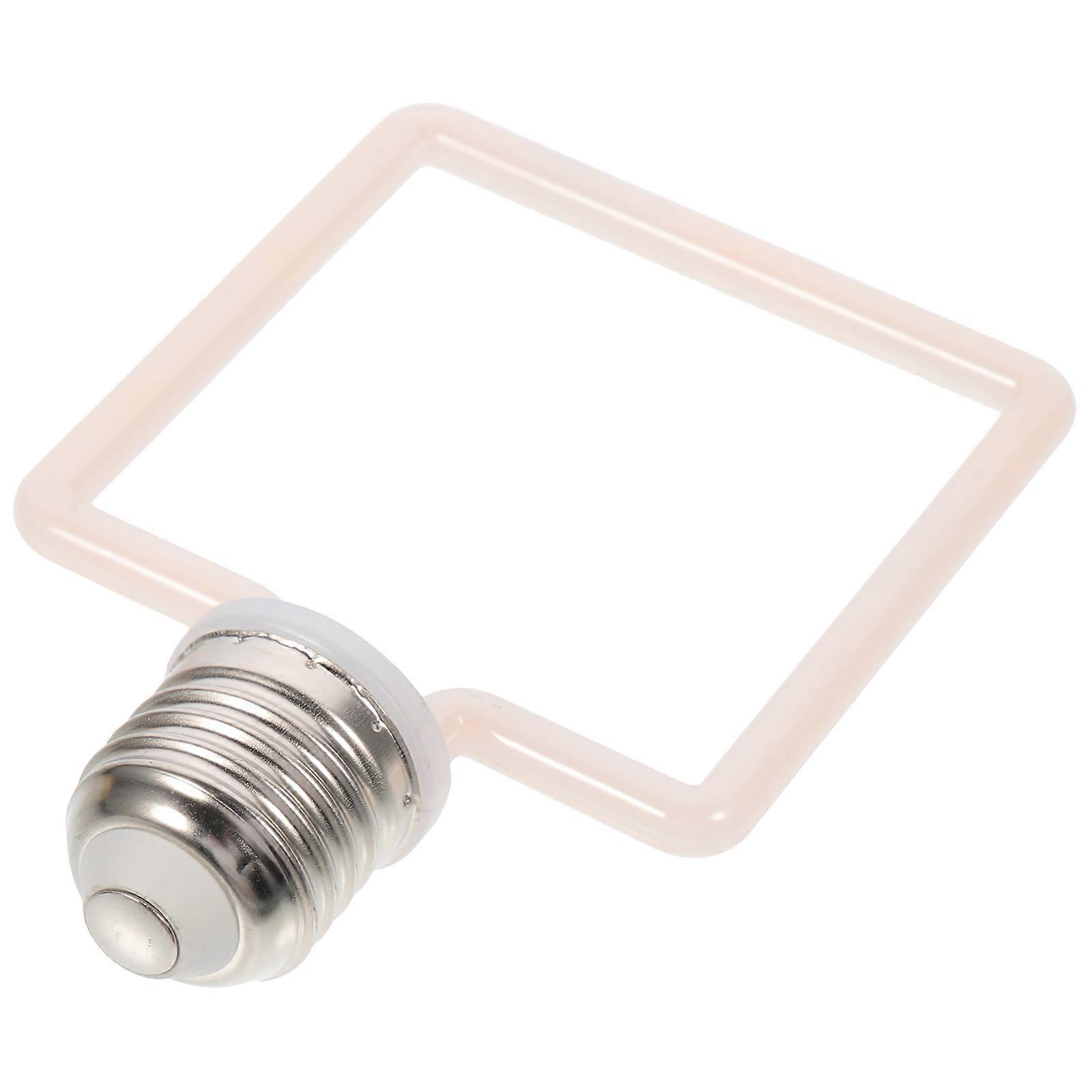 E27 Base Vintage LED Bulb Beige Linear Design Lighting 1Pcs for Store and Shopping Mall