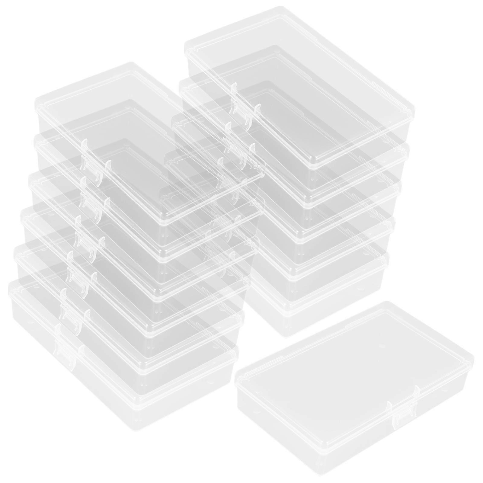 12pcs Mini Storage Boxes for Jewelry, Ear Studs Organizer with Snap Design, Suitable for Beads and Small Accessories