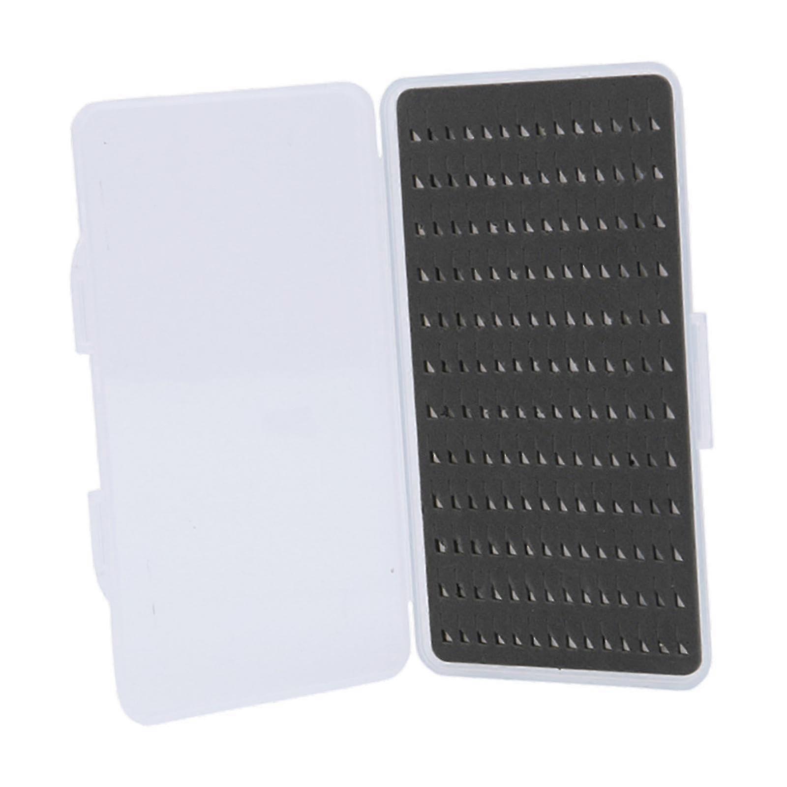 2025 Compact fly fishing holder for bait and hooks, waterproof design with round compartments.