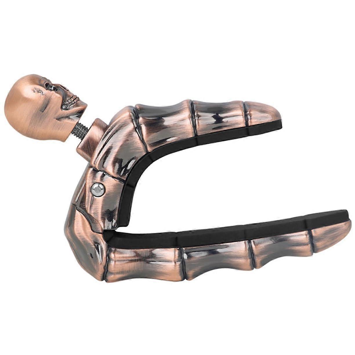 Capo for Guitar and Acoustic Guitar, Skull Design, Stable and NonSlip, Lightweight and Durable for Ukulele and Other Instruments for Musicians