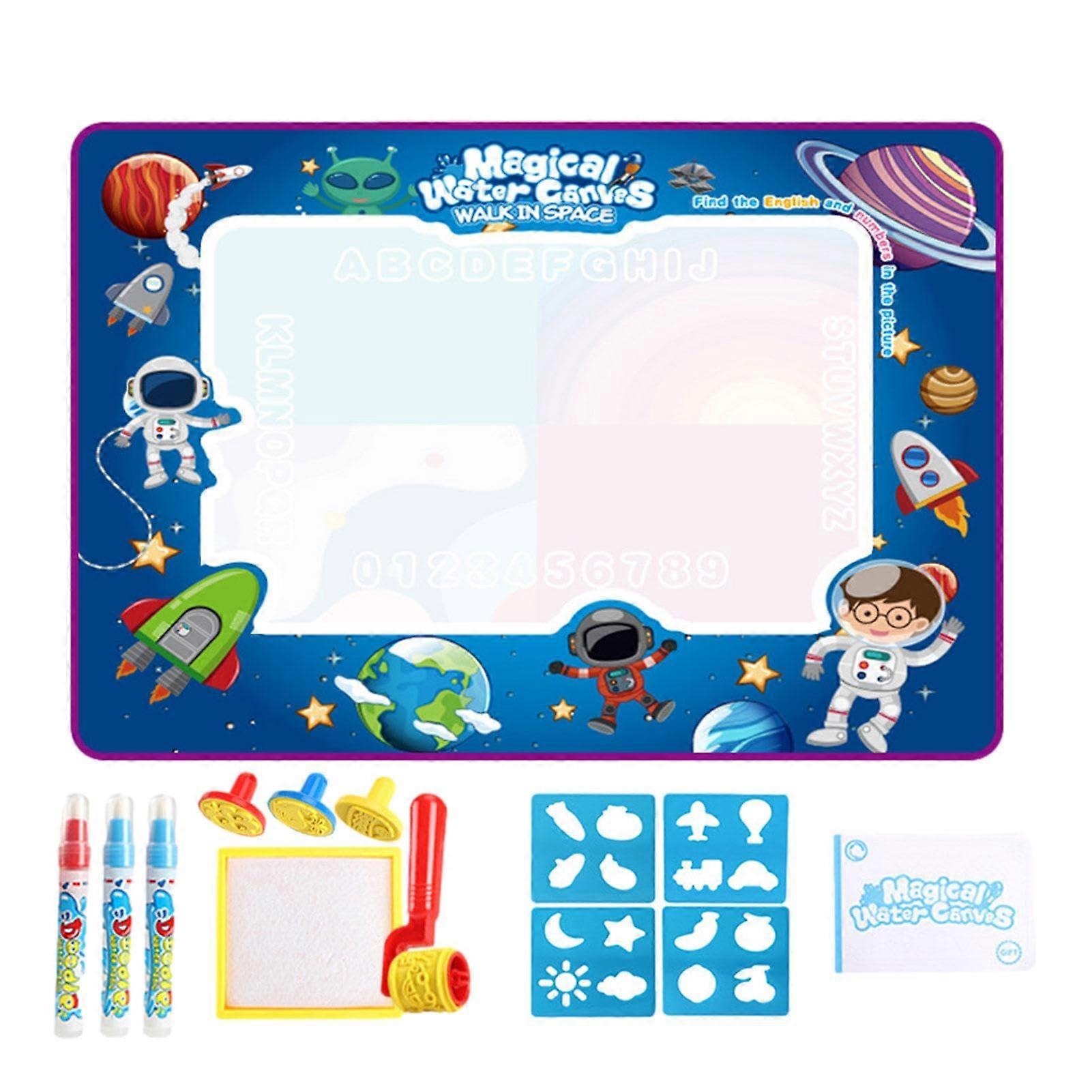 Wasser-Doodle-Matte Watercolor Coloring Mat For Mess-Free Reusable Toy Writing Board Doodle Mat