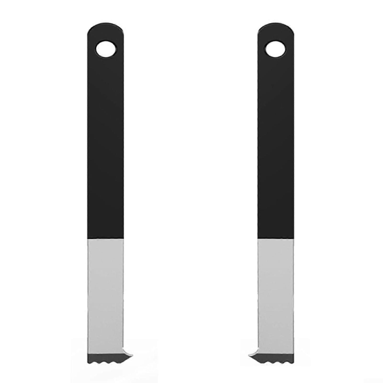 Paving Stone Puller Set For Pavers, Grout Scraper Teeth, Gripper Slots, 2-Piece