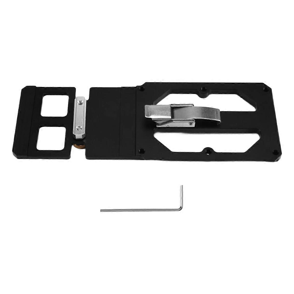Compact Guide Rail Square with Edge Support Track Saw Square Track Saw Rail Square Guide 90 Degree