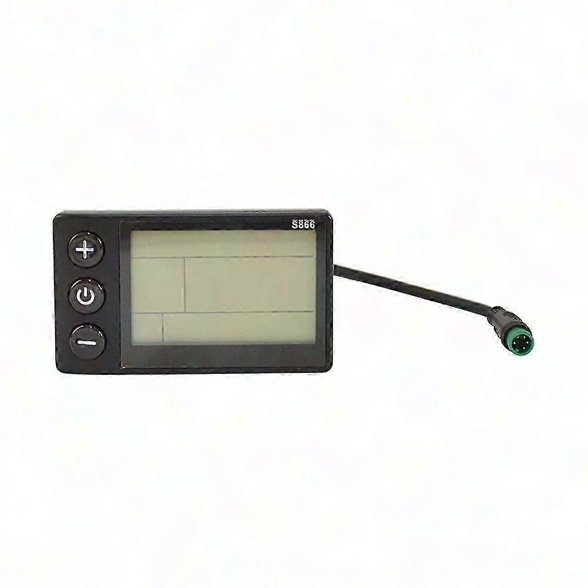S866 E-Bike LCD Display - Waterproof Electric Scooter Control Panel Meter