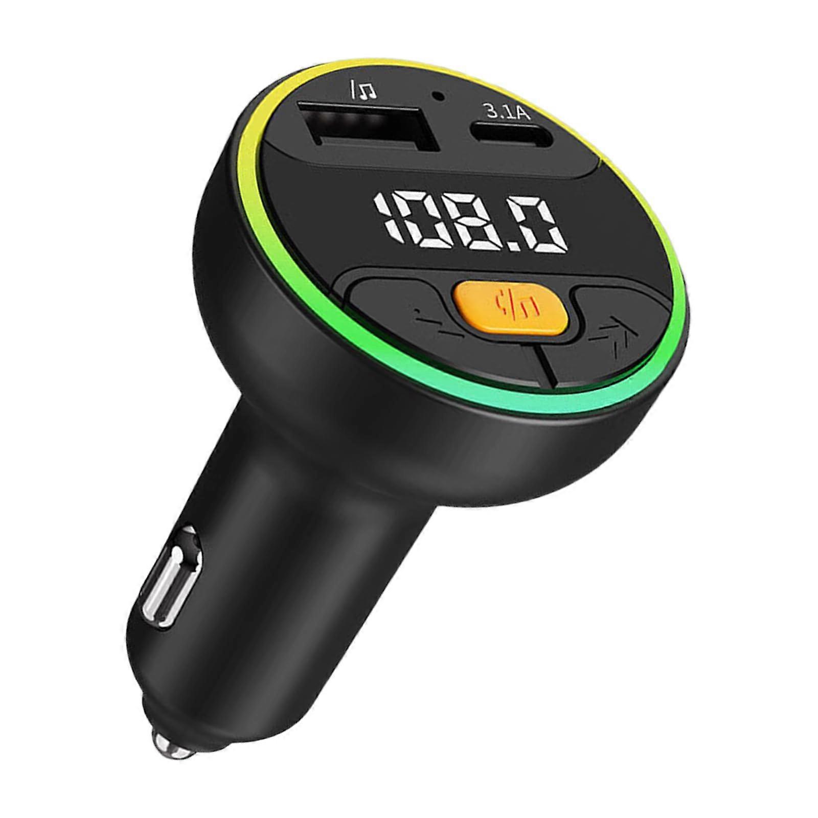 Compact Bluetoothcompatible Car Adapter Versatile Music Adapter Music Streaming Upgrades For Continuous Entertainment