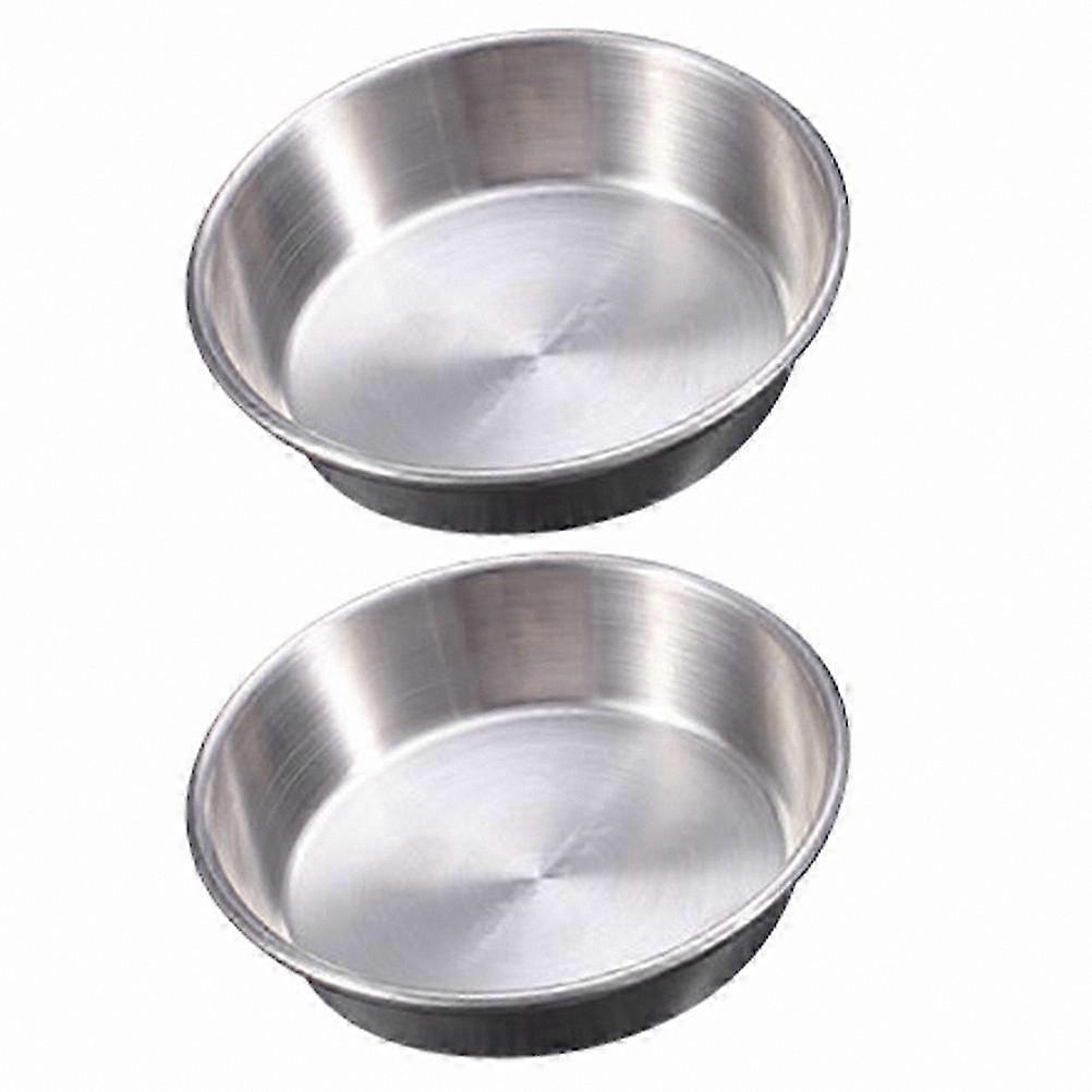 Set of 2 Ceramic Condiment Bowls for Kitchen Use Dipping Sauce and Dressing Containers
