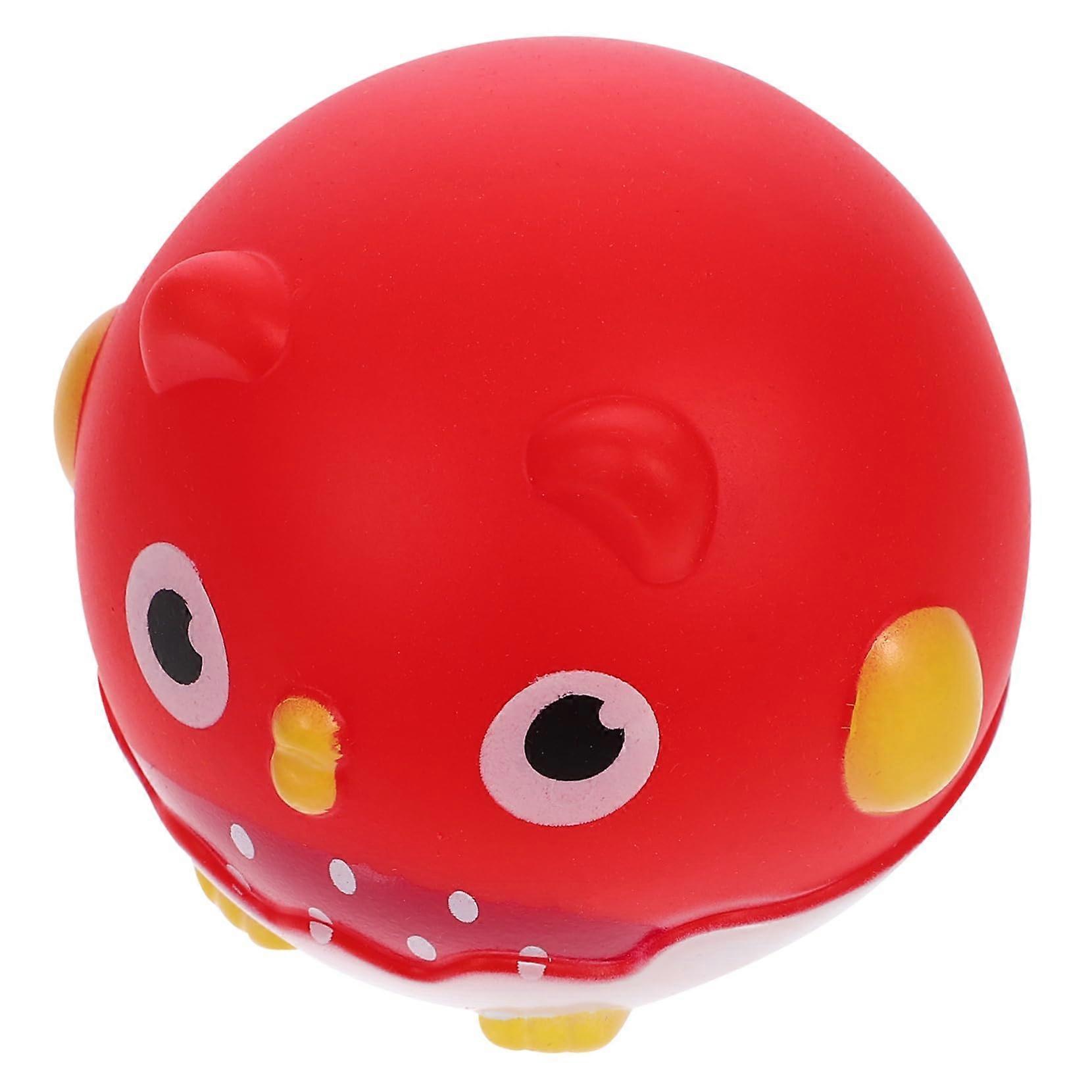 Dog Chew Toy Squeaky Durable Rubber Toy For Training And Play Medium Assorted Colors