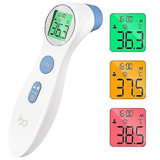 in 1 Non-Contact Infrared Forehead Thermometer White
