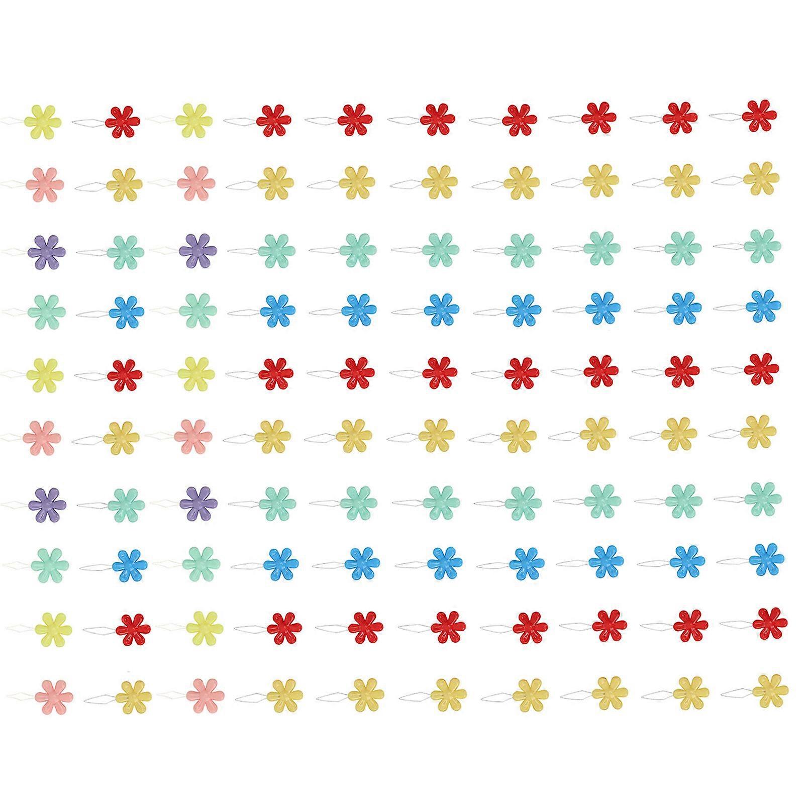 100 Pcs Needle Threader Sewing Tool Elderly Easy Sewing Needle Threader Needle Threading Tool for Craft Enthusiasts Multicolor