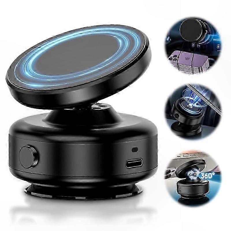 360° Rotatable Magnetic Phone Mount for Universal Car Use with Magsafe Compatibility for  and  Devices