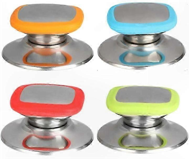Universal Pot Lid Knobs in Assorted Colors - Replacement Handles for Cookware