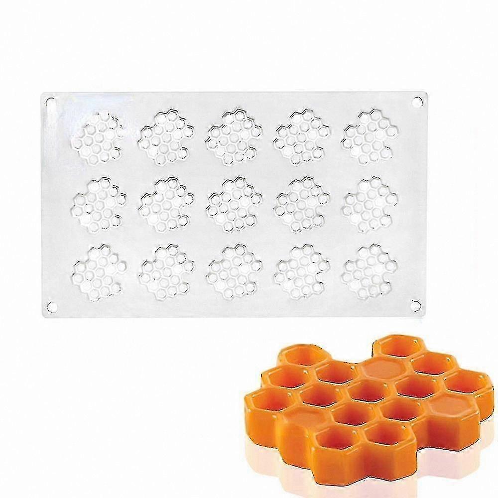 Silicone Honeycomb Mold for Chocolate Decorative Mesh Insert