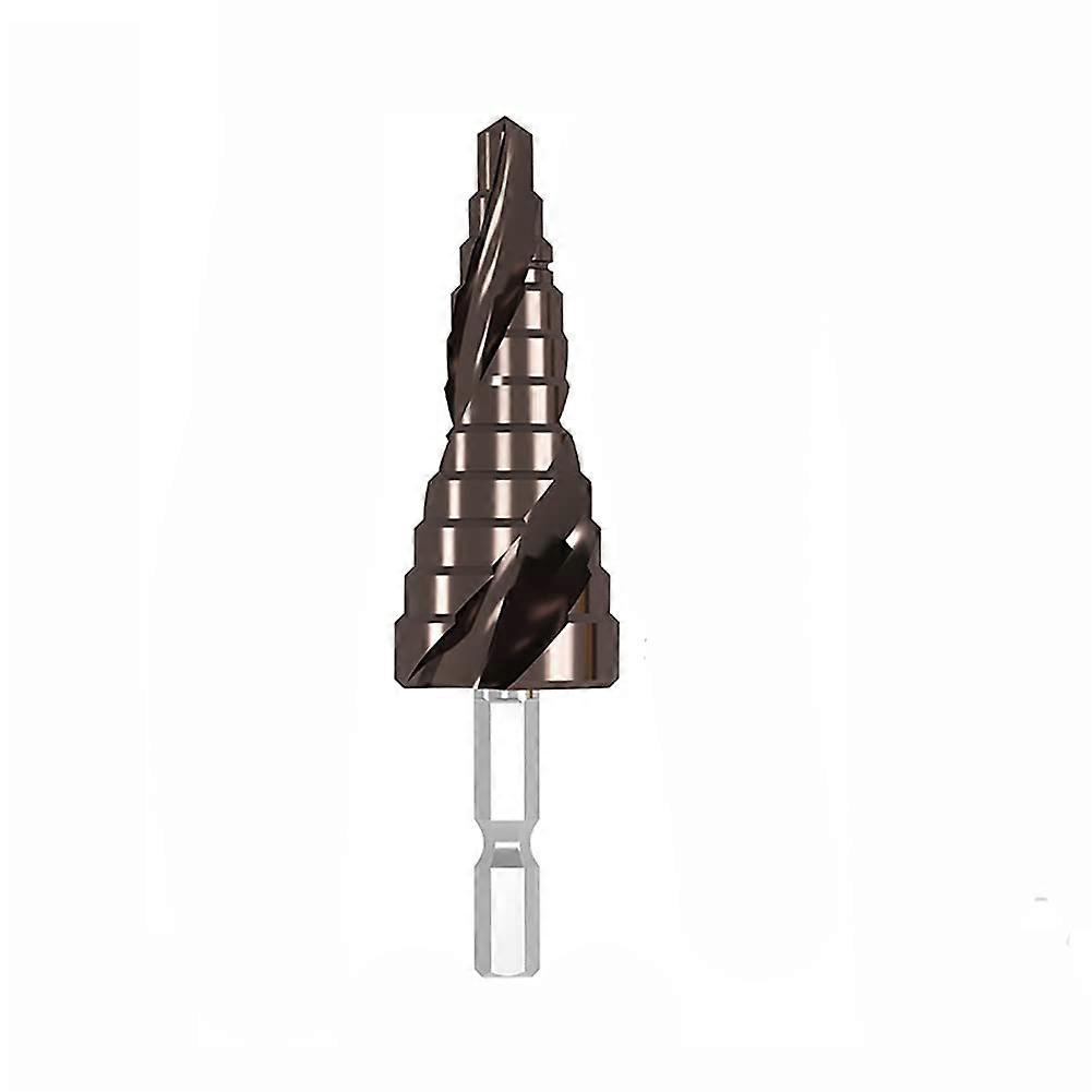 One-Piece Spiral Step Drill Bit For Sheet Metal, Steel, And Wood - 9-Stage 4-12 mm / 11-Stage 6-24 mm, Faster Drilling