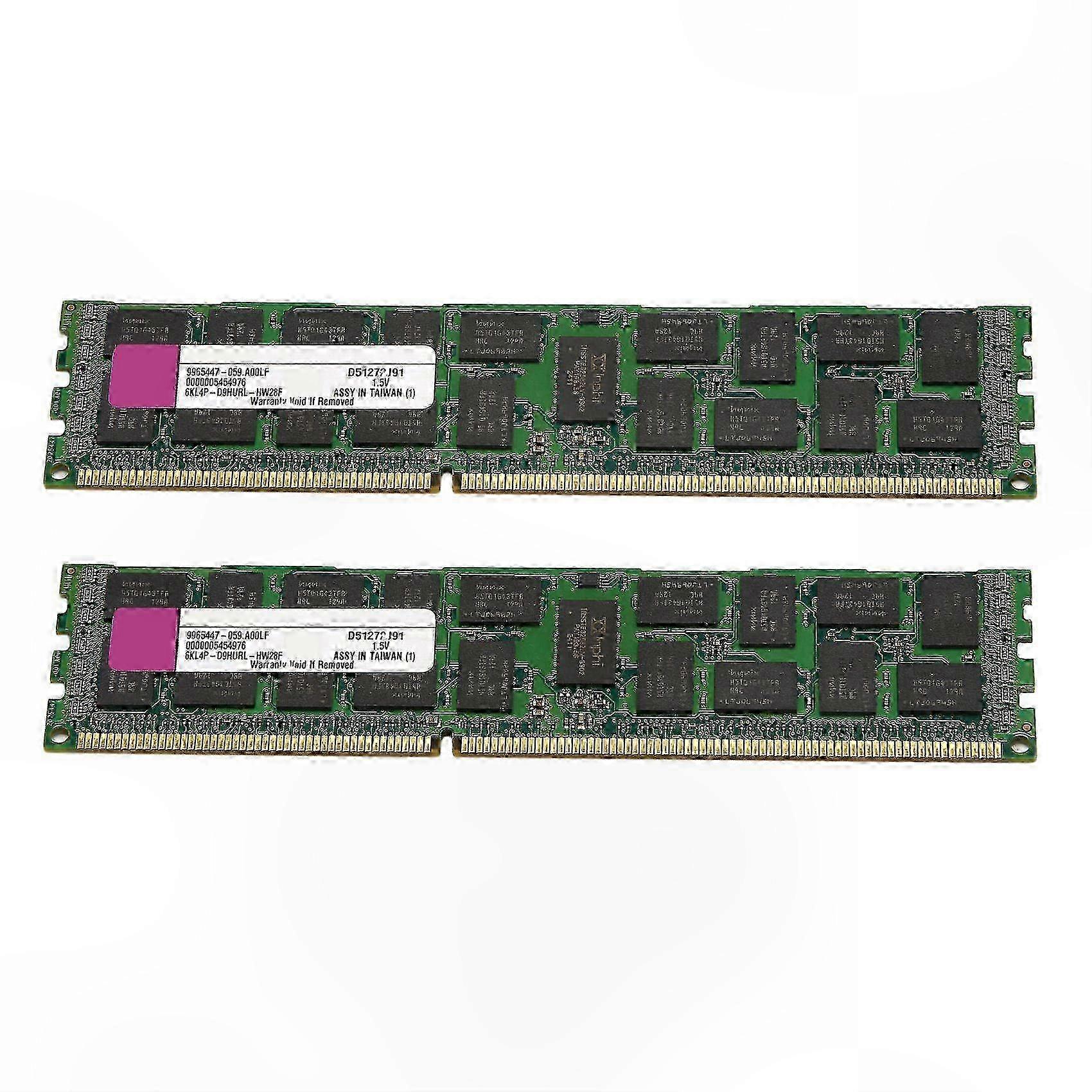 8GB DDR3 RAM Kit (2x4GB) 1333MHz PC3-10600 1.5V DIMM 240-Pin for Intel Desktop Memory UpgradeGreen SZRH A-D