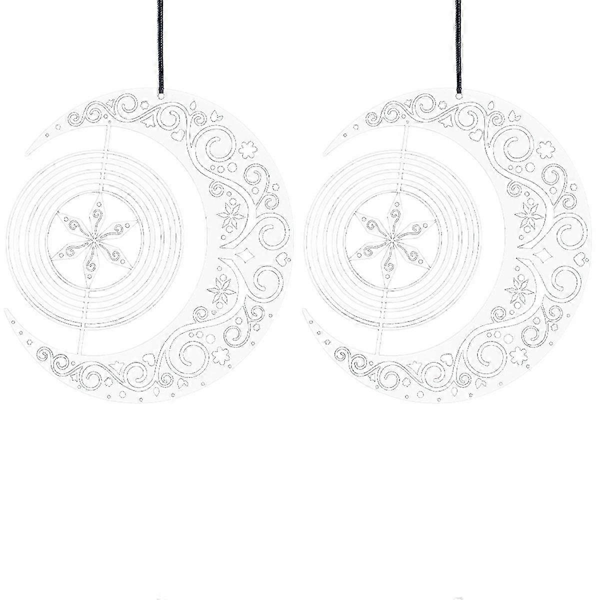 3D Mandala Rotating Wind Chime Pendant for Nordic Garden & Courtyard Decoration