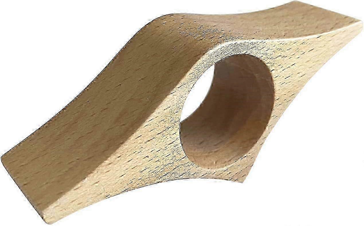 Wooden Bookmark with Large Hole for Book Lovers & Reading Fans - Page Holder for Books