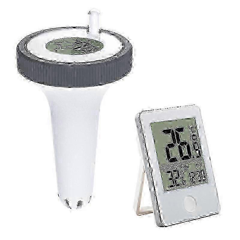 Wireless Floating Pool Thermometer, Waterproof Digital Display for UK Swimming Pools