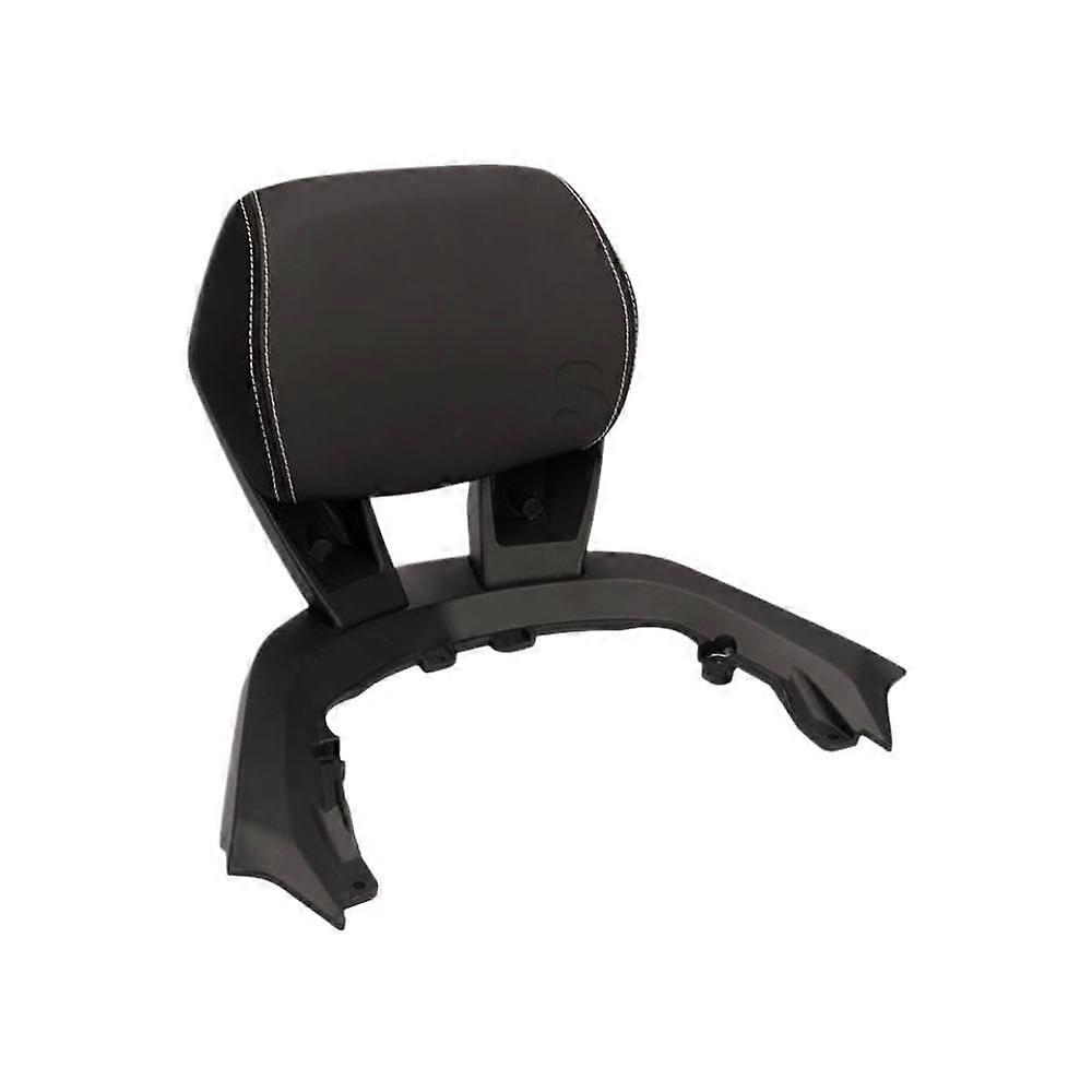 XMAX300 Motorcycle Rear Backrest Box Seat Pad 2023 Model PU Bright Black Compatible With Xmax Modified Bikes