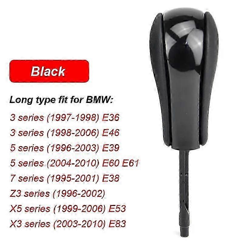 Automatic Car Gear Shift Knob For BMW E39 E46 E53 E60 E61 E63 E64 E81 E82 E87 E90 E91 E92 E93 E83 ABS Carbon fiber Car Styling