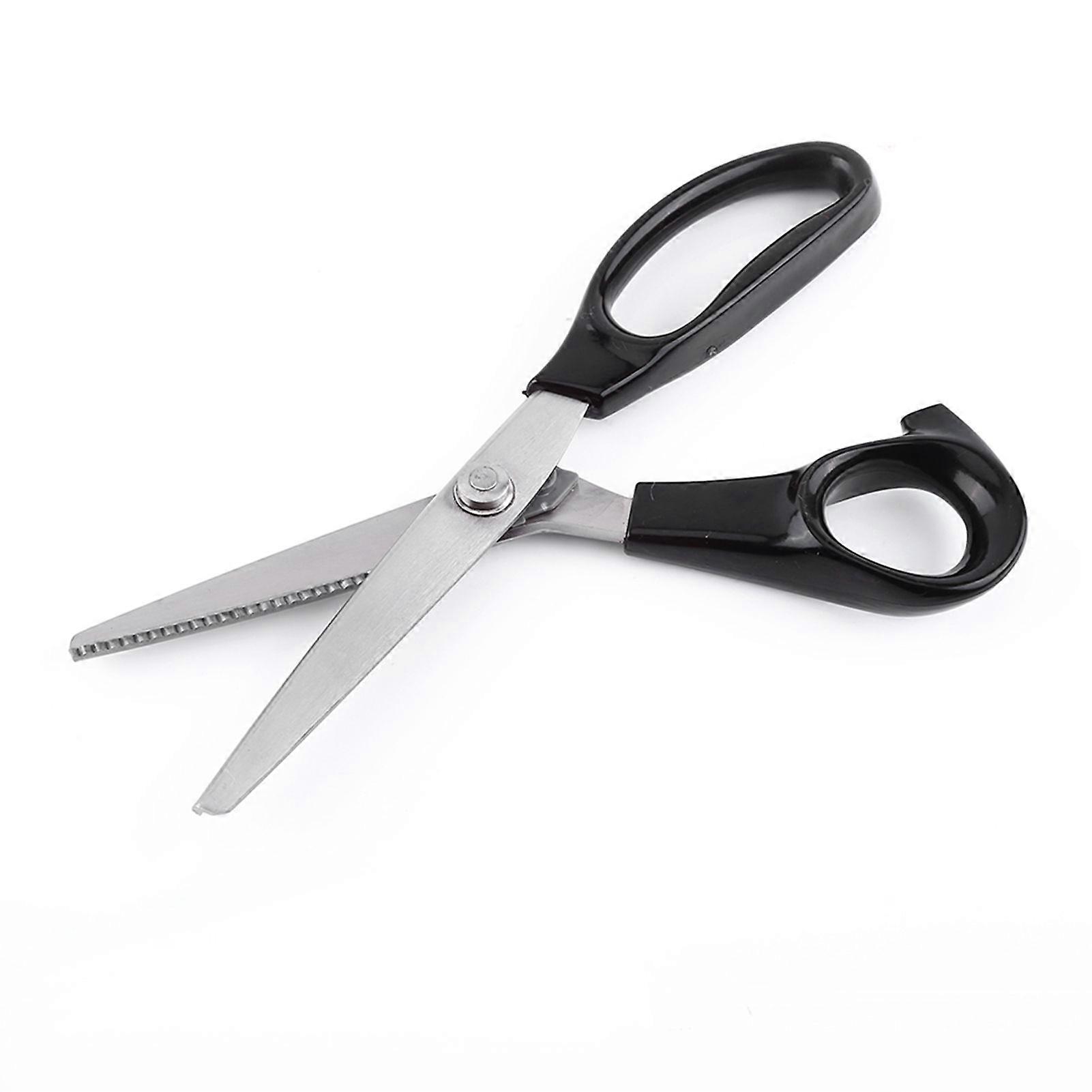 Fabric Decorative Round/Triangle Edge Pinking Shears Scissors Clipper 3 5 7mm