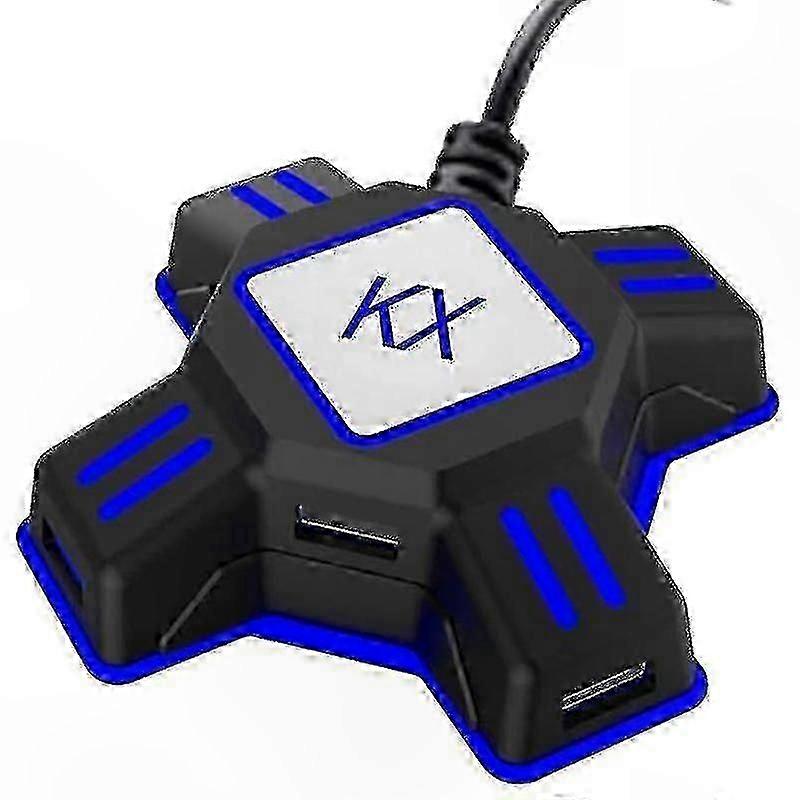 Universal Gaming Controller Adapter for Keyboard and Mouse, Compatible with Multiple Consoles